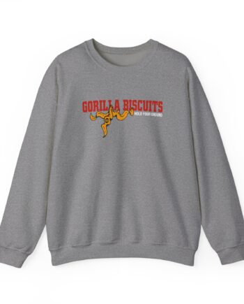 Gorilla Biscuits Hold Your Ground Unisex Heavy Blend™ Crewneck Sweatshirt