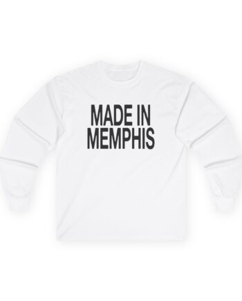 JT Made in Memphis Unisex Ultra Cotton Long Sleeve Tee