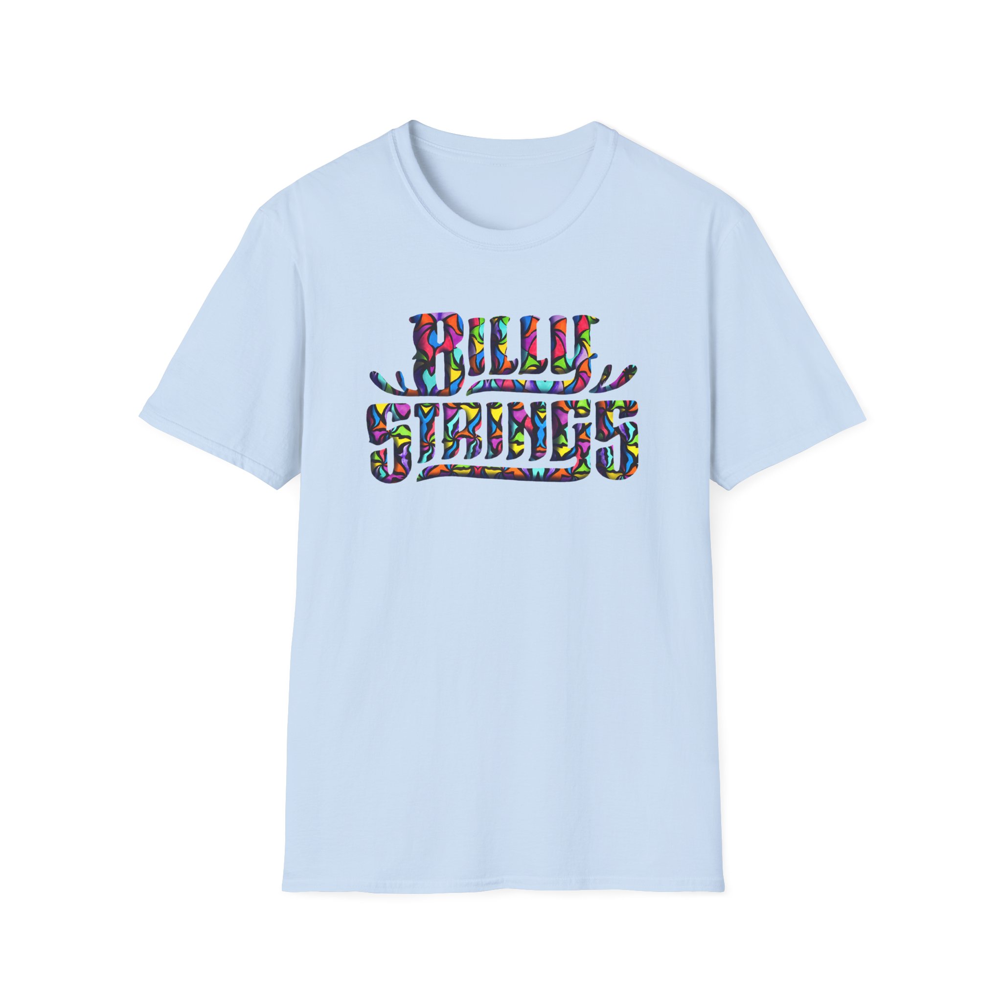 Billy Strings Colorful Classic Logo Unisex Softstyle T-Shirt