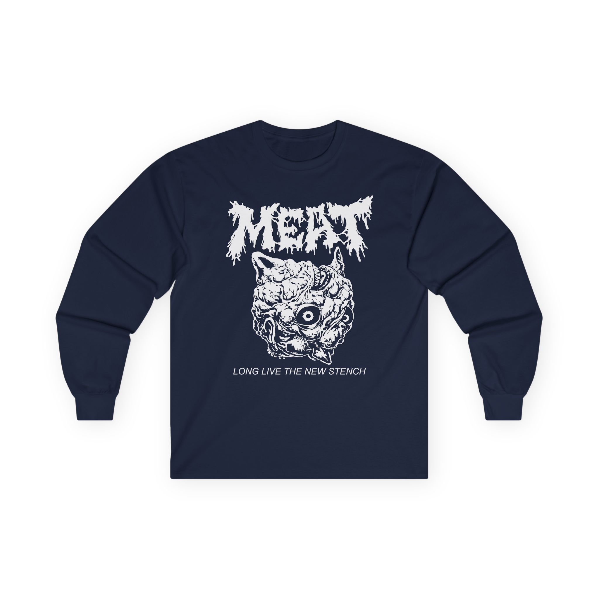 Papa Meat Long Live the New Stench Unisex Ultra Cotton Long Sleeve Tee