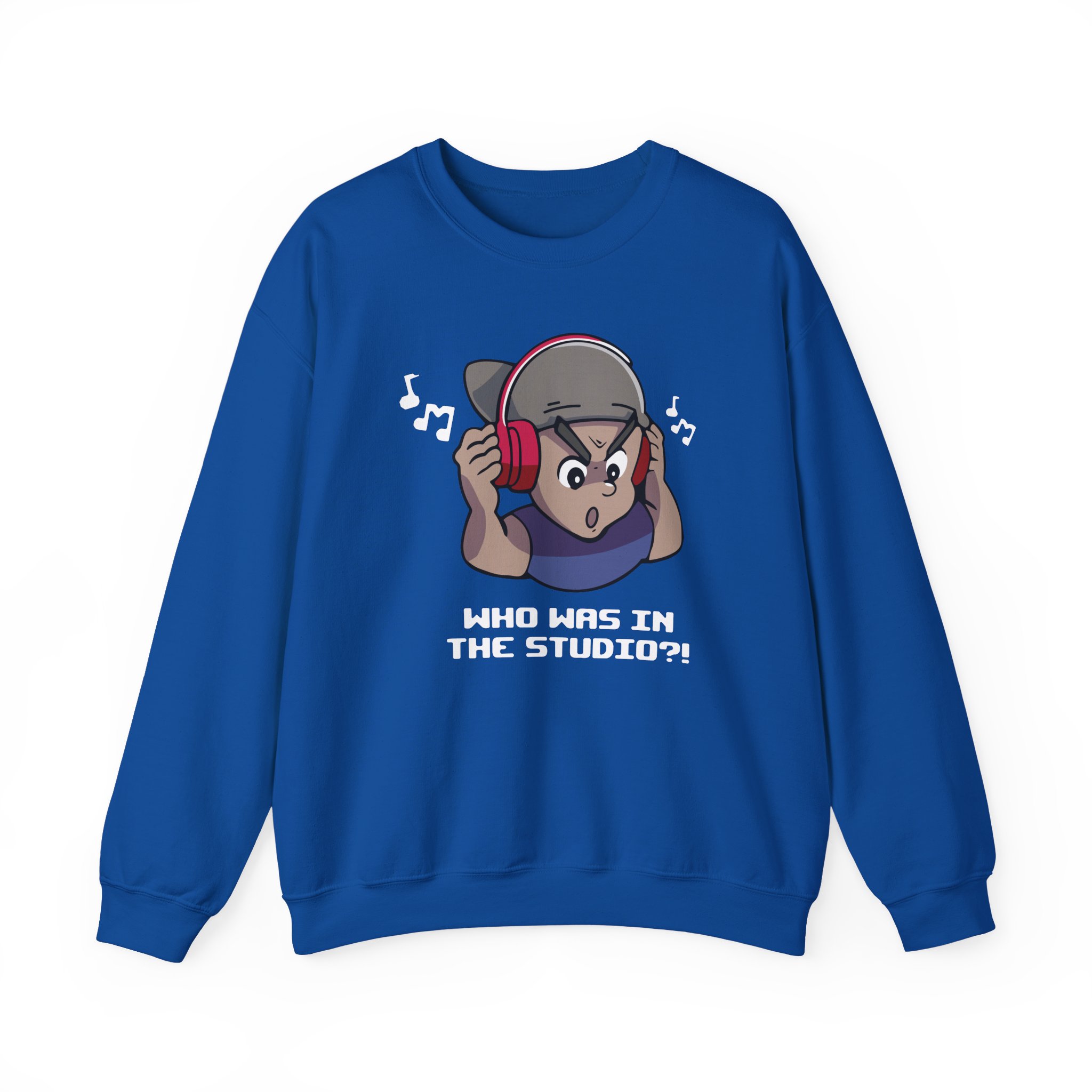 Dashie Who Was in the Studio Unisex Heavy Blendâ„¢ Crewneck Sweatshirt