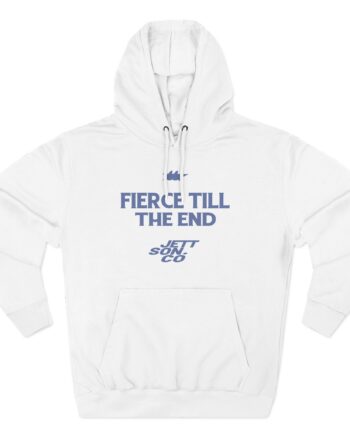 Jett Lawrenc Fierce Till the End Three-Panel Fleece Hoodie