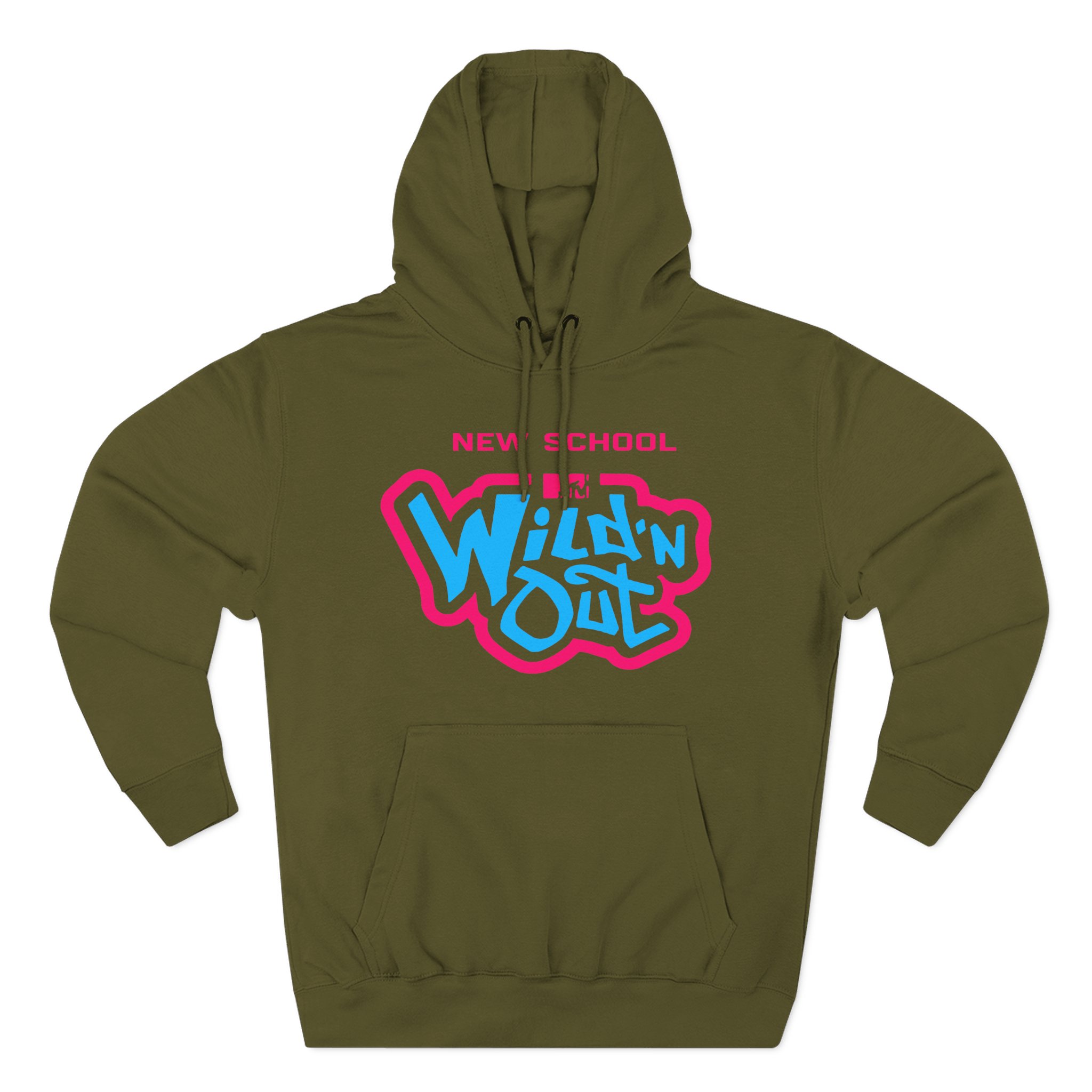Saint Jhn Wild N Out Three-Panel Fleece Hoodie