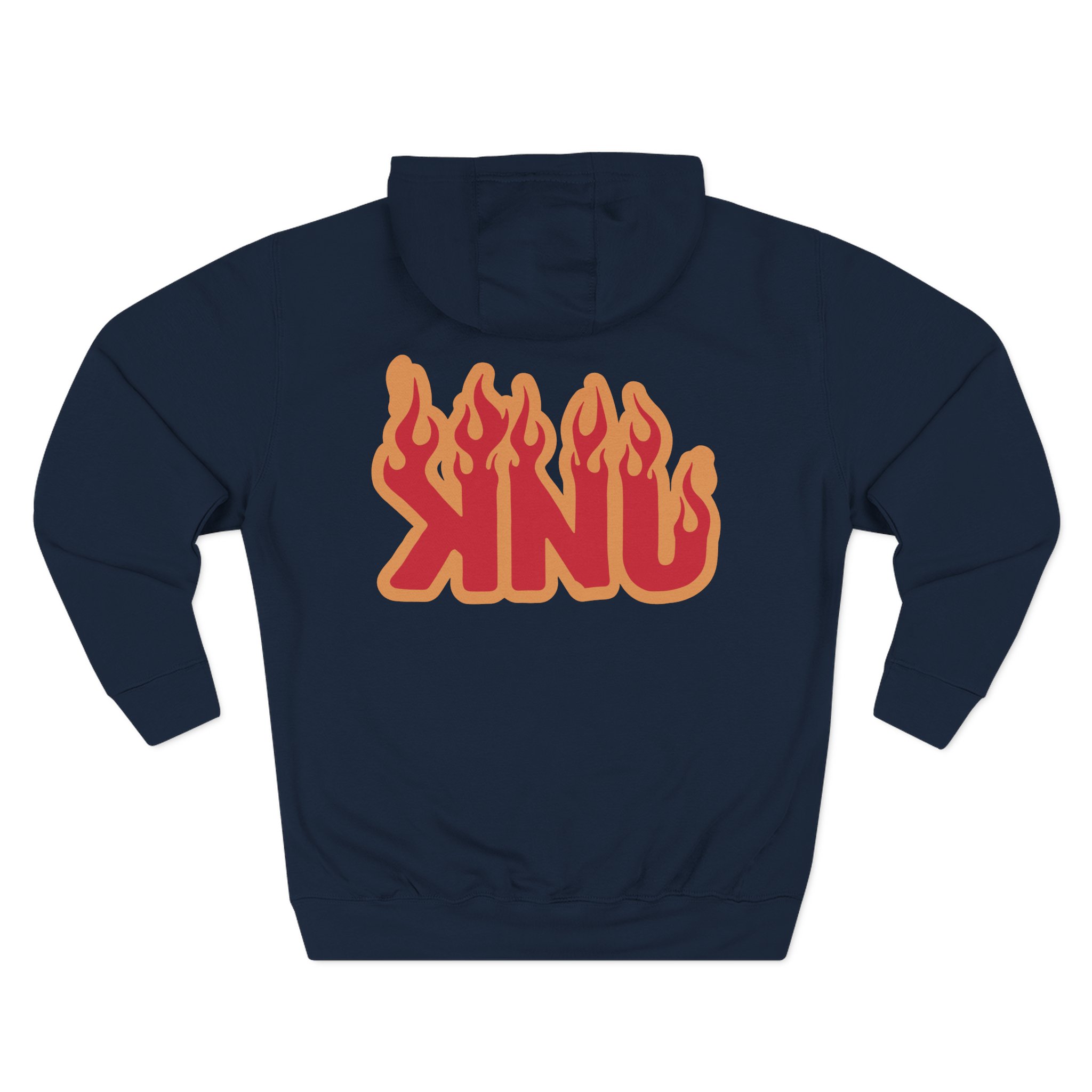 KNJ Three-Panel Fleece Hoodie