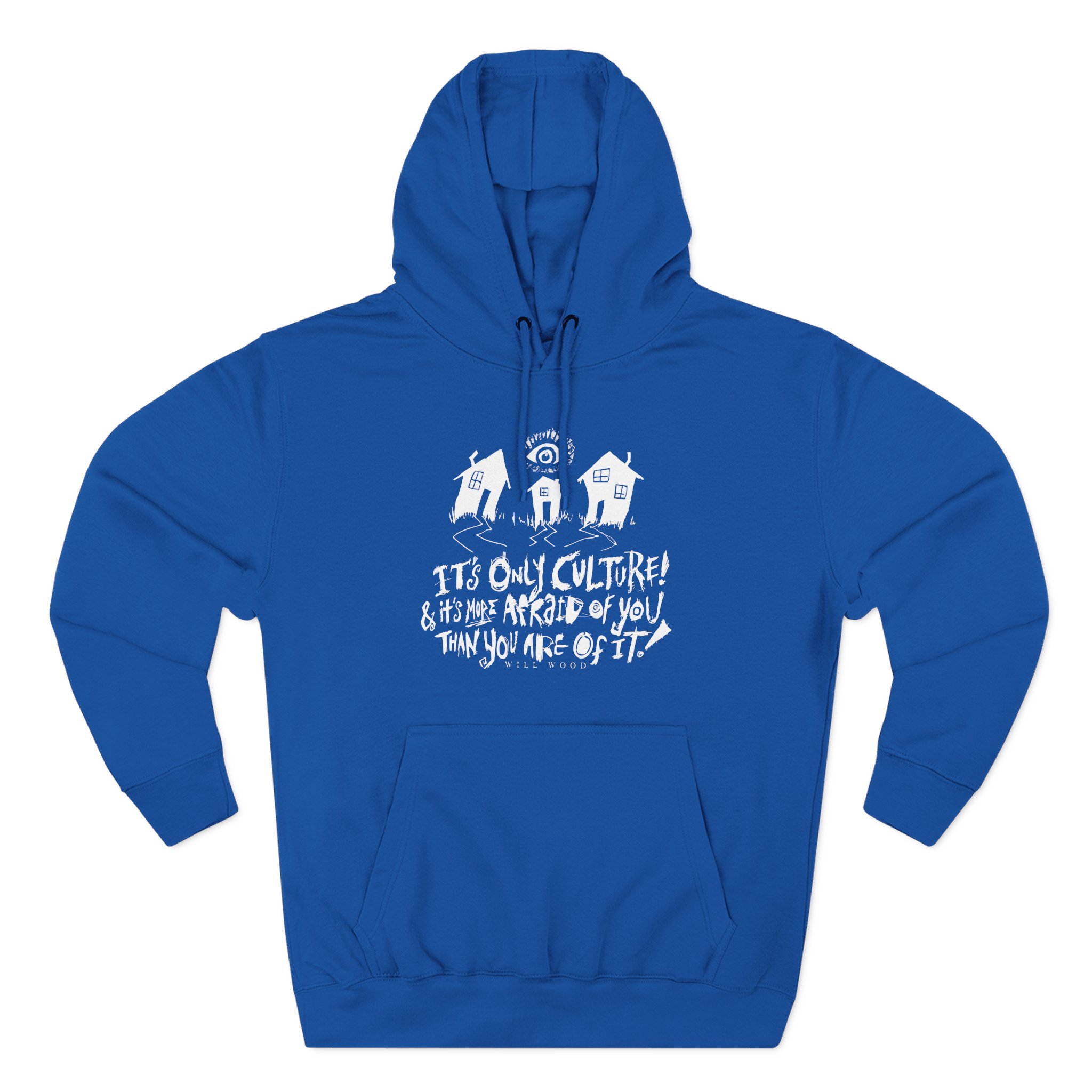 Will Wood Suburbia Three-Panel Fleece Hoodie