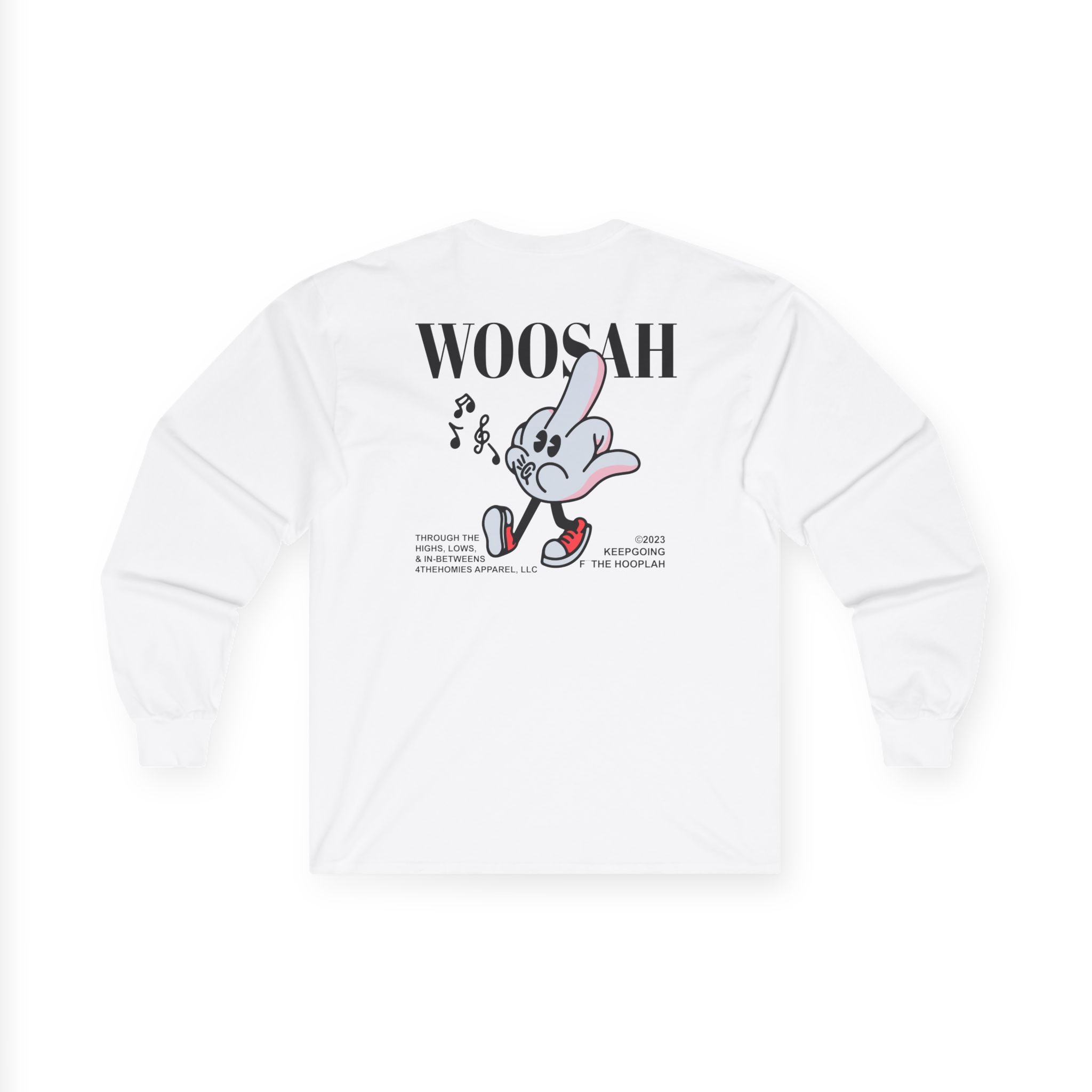 Mike Stud Keepgoing Woosah Unisex Ultra Cotton Long Sleeve Tee