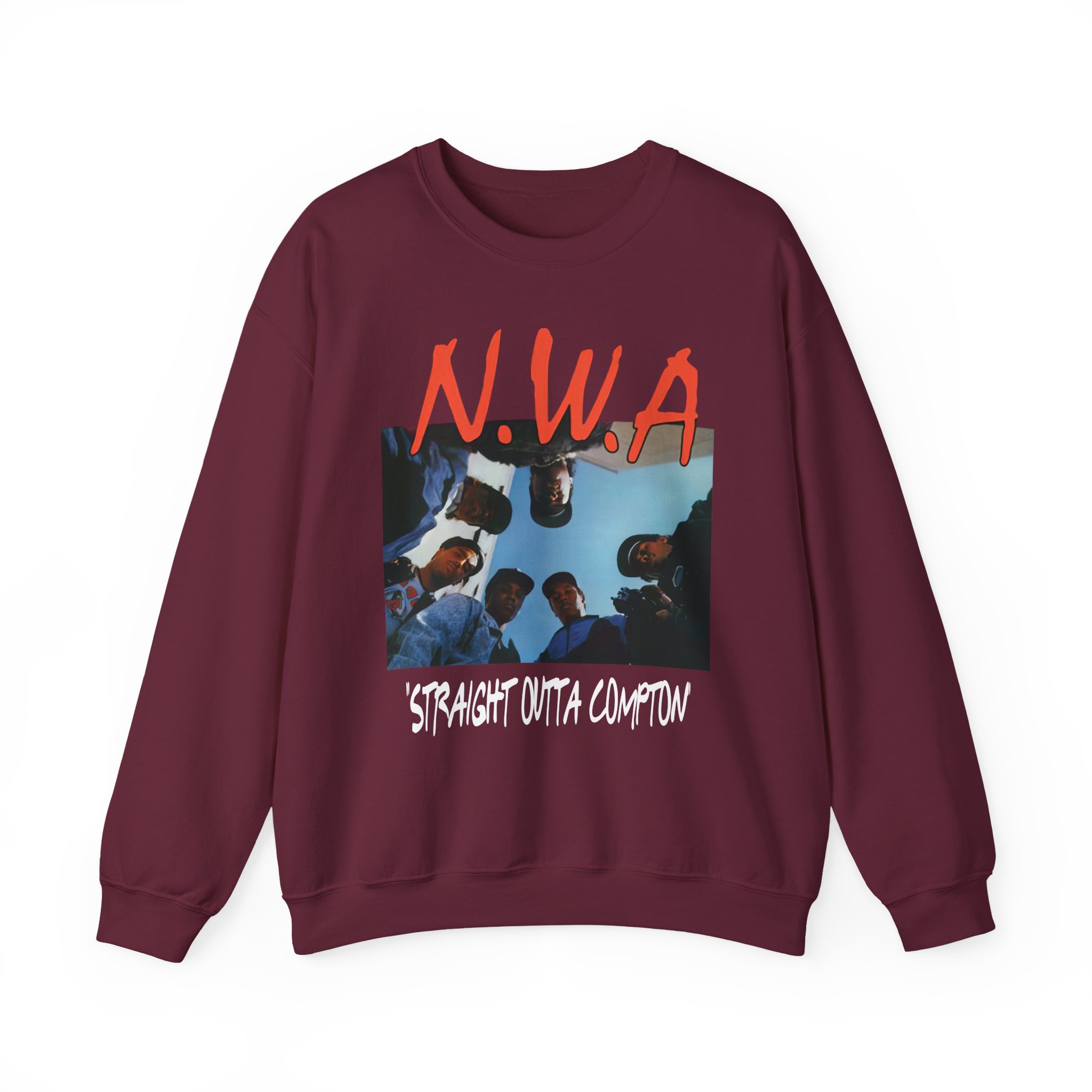 NWA Straight Outta Compton Unisex Heavy Blendâ„¢ Crewneck Sweatshirt