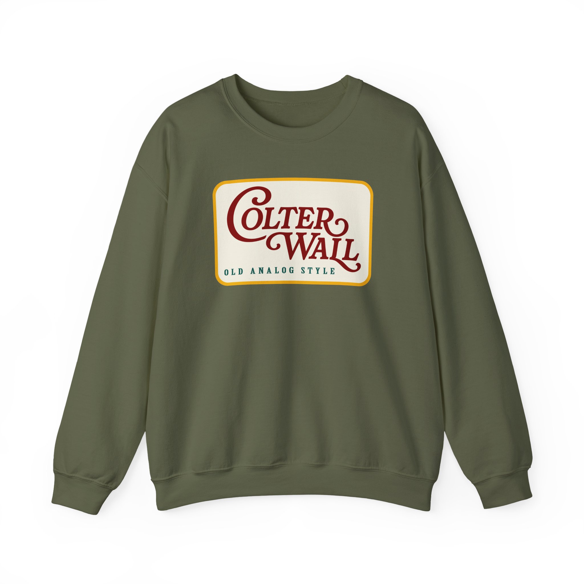 Colter Wall Old Analog Style Unisex Heavy Blendâ„¢ Crewneck Sweatshirt