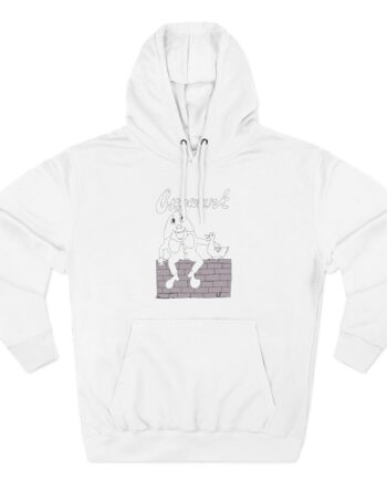 Crywank Three-Panel Fleece Hoodie