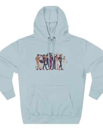 Will Wood Death of the Author Three-Panel Fleece Hoodie