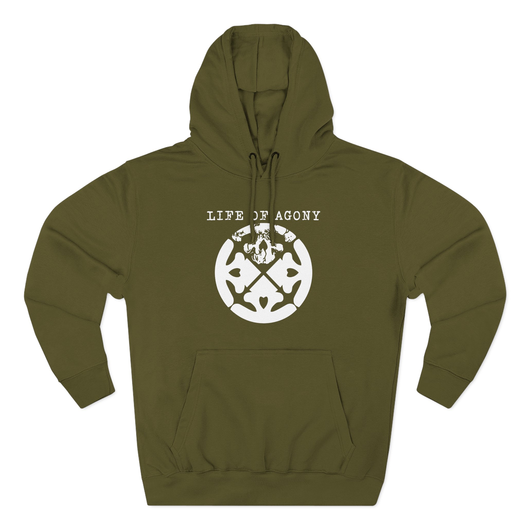 Life of Agony Famiglia Three-Panel Fleece Hoodie