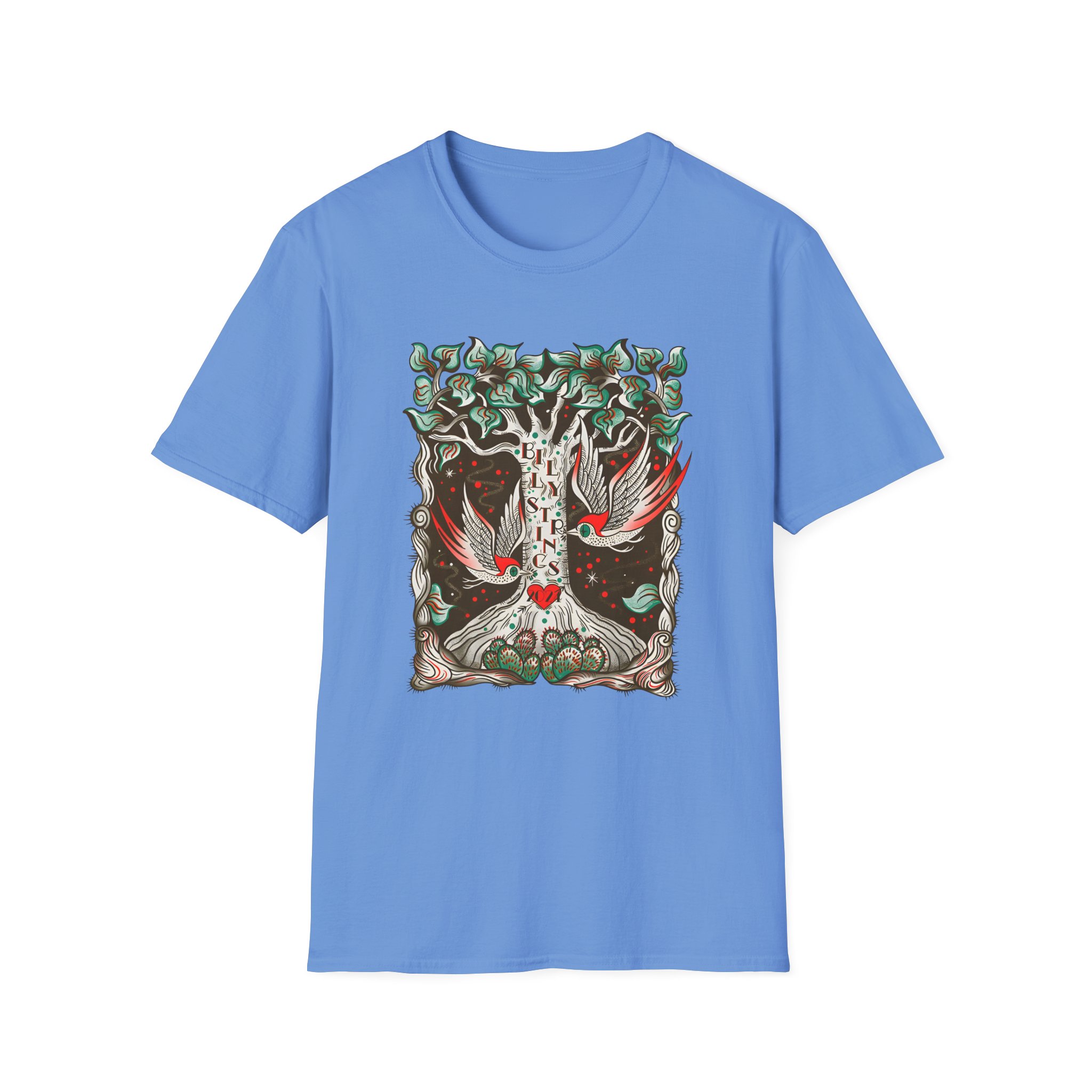 Billy Strings Woodpecker Unisex Softstyle T-Shirt