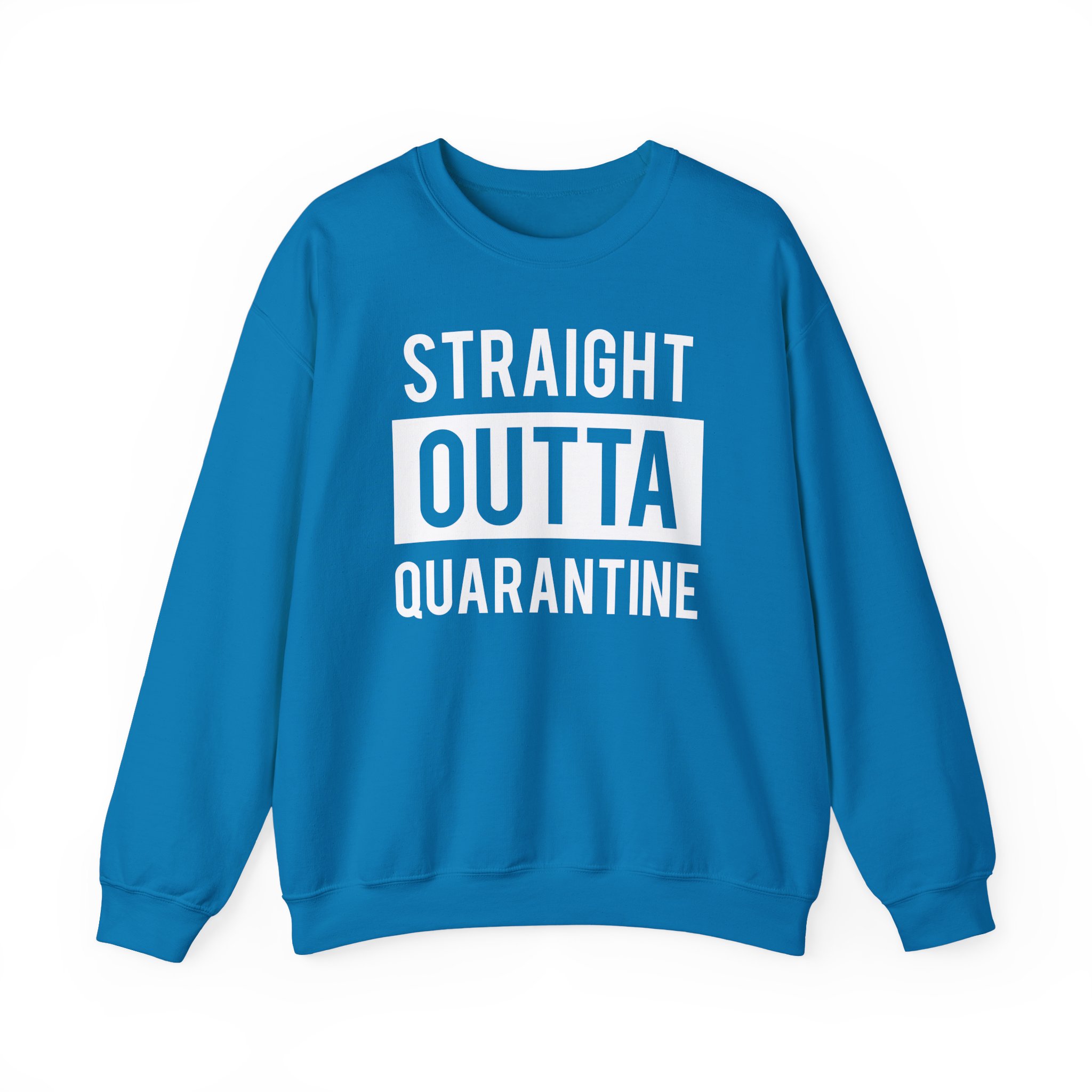 NWA Straight Outta Quarantine Unisex Heavy Blendâ„¢ Crewneck Sweatshirt