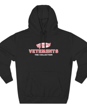 Shirin David Vetements Three-Panel Fleece Hoodie