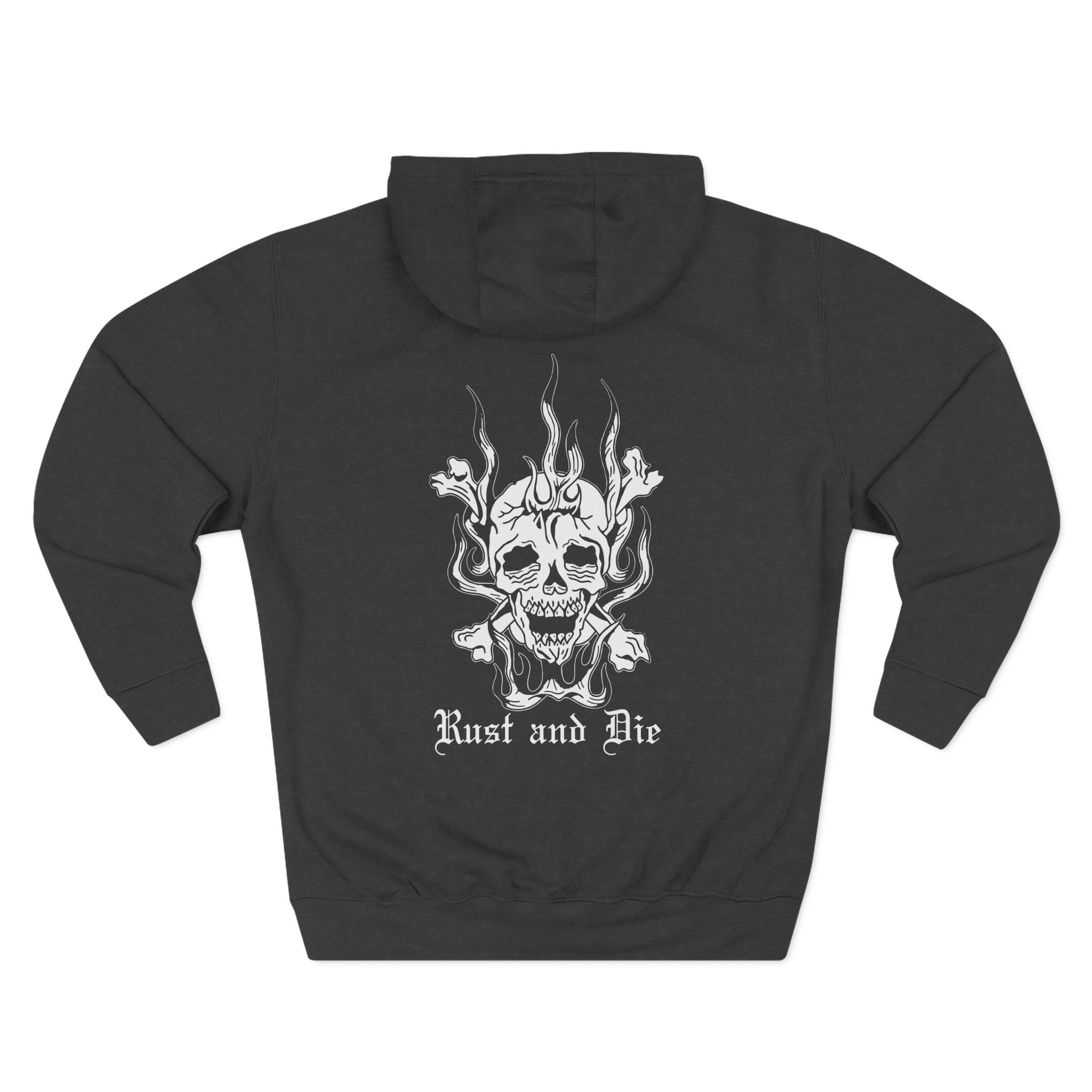 Kublai Khan - Rust and Die Three-Panel Fleece Hoodie