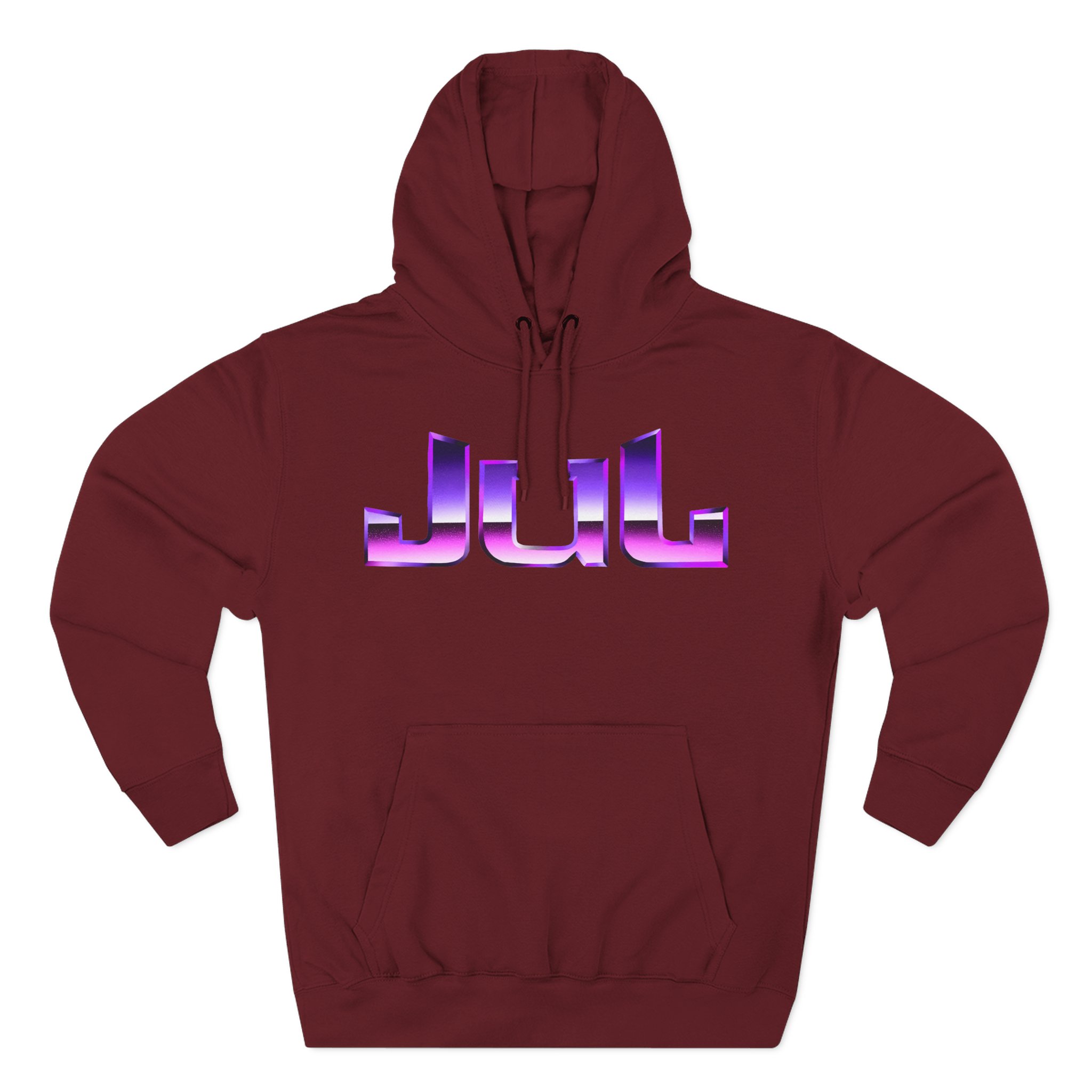 Jul Three-Panel Fleece Hoodie