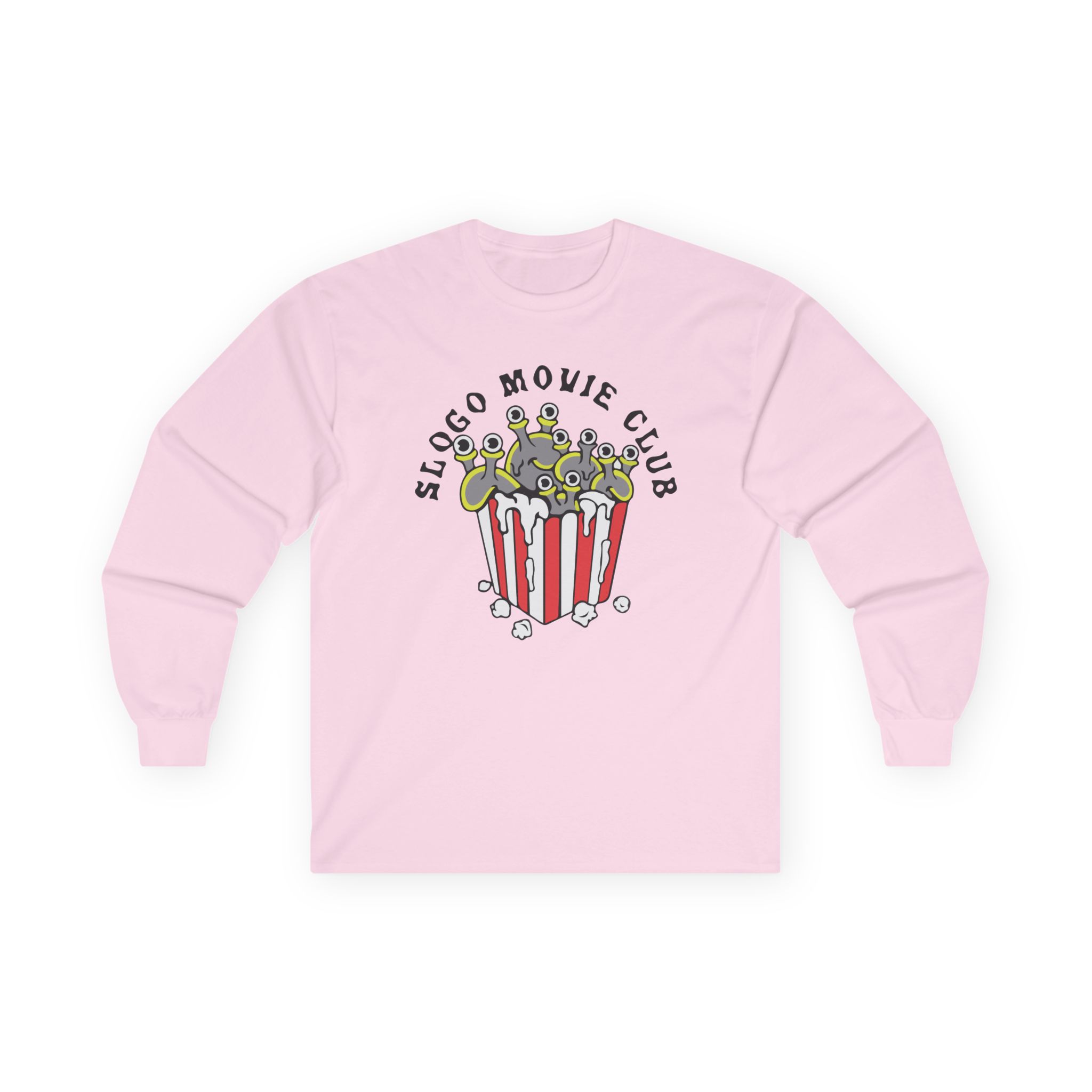 Slogoman Movie Club Unisex Ultra Cotton Long Sleeve Tee