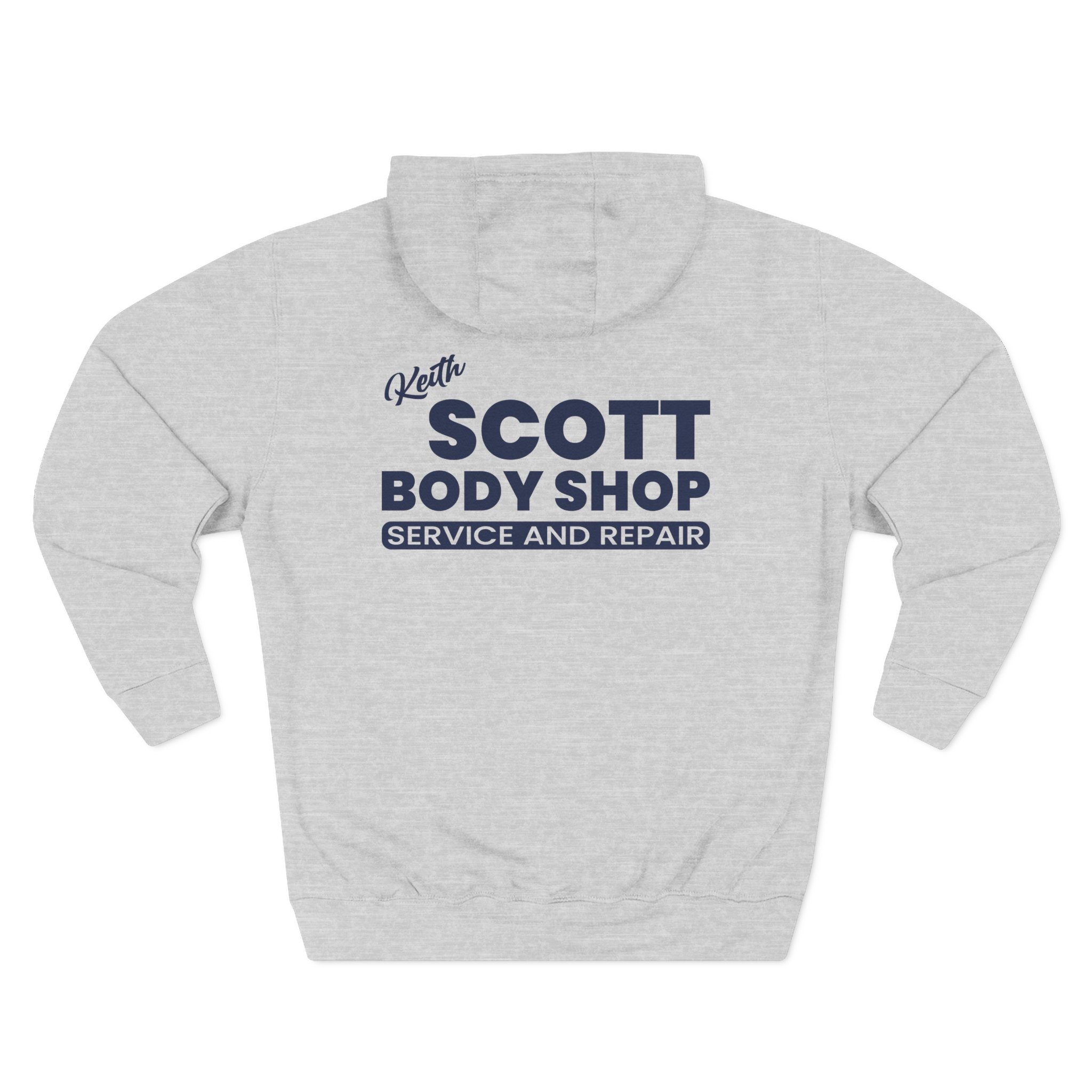 Keith Scott Body Shop One Tree Hill Three-Panel Fleece Hoodie