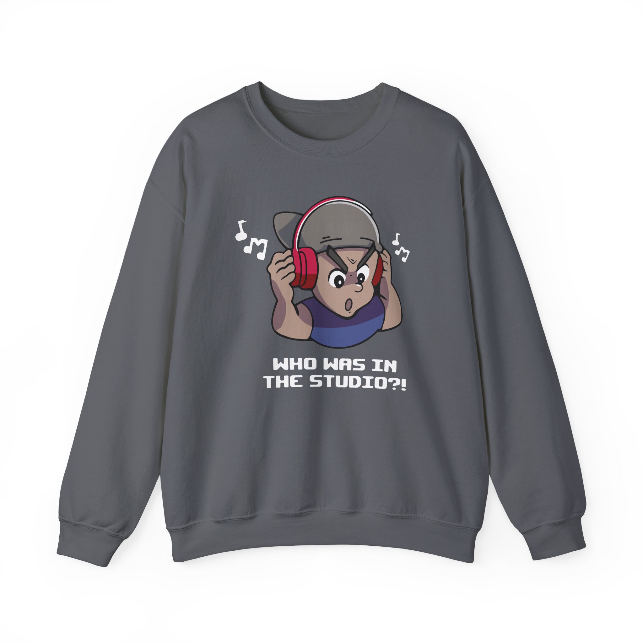 Dashie Who Was in the Studio Unisex Heavy Blendâ„¢ Crewneck Sweatshirt