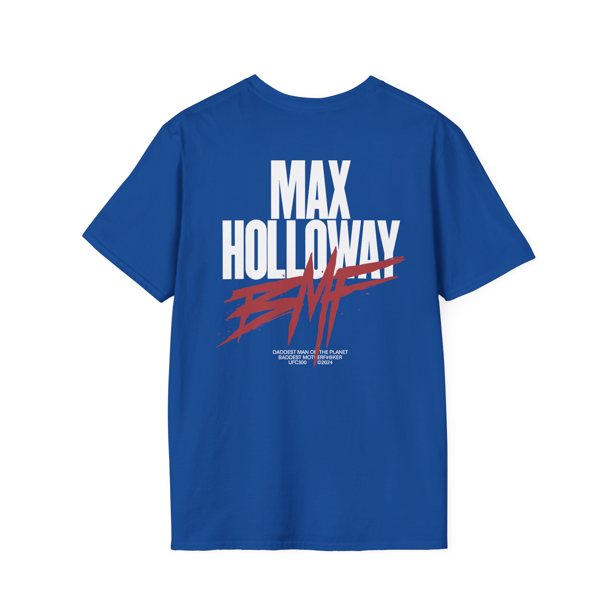 Max Holloway Dmp/bmf Cypress Unisex Softstyle T-Shirt