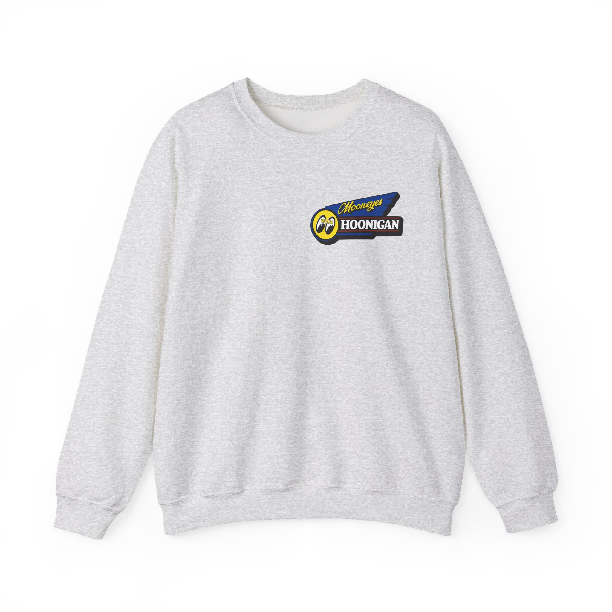 Ken Block Hoonigan X Mooneyes Moonmotel Unisex Heavy Blendâ„¢ Crewneck Sweatshirt