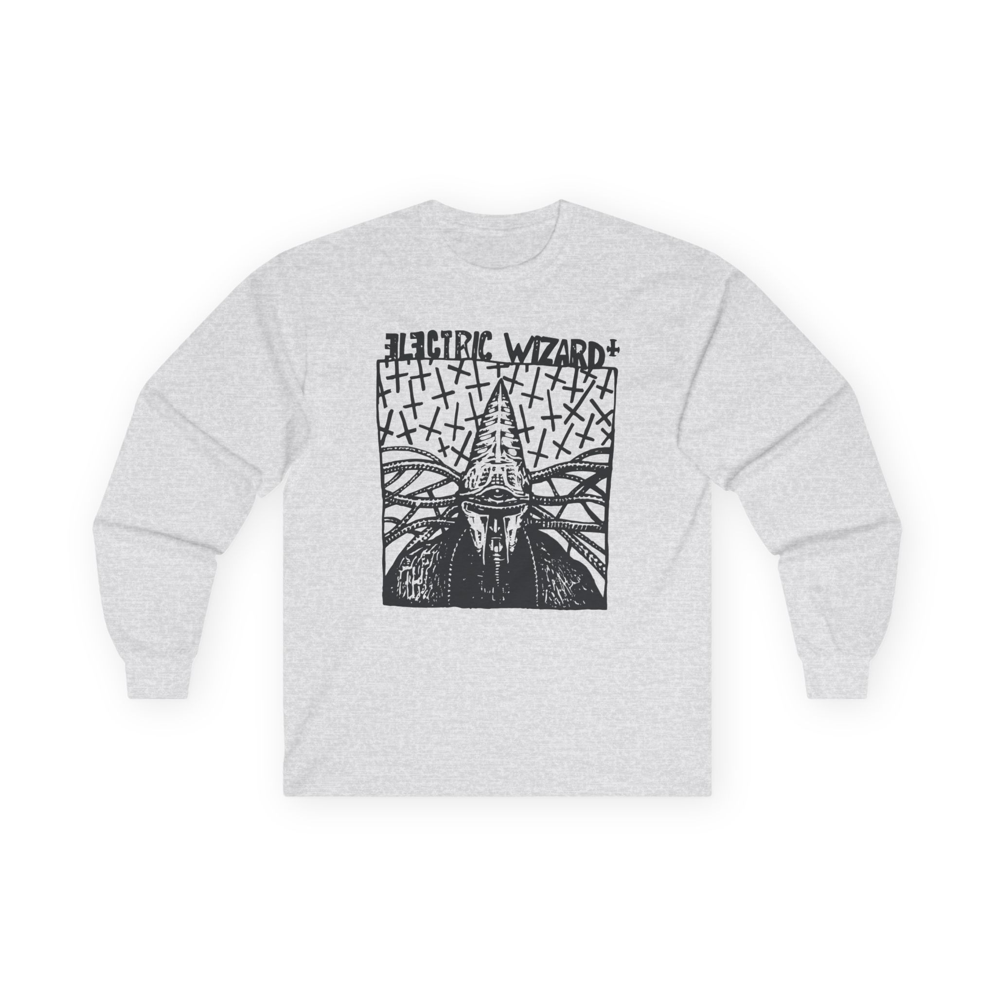 Electric Wizard Doom Sludge Stoner Metal Poster Unisex Ultra Cotton Long Sleeve Tee