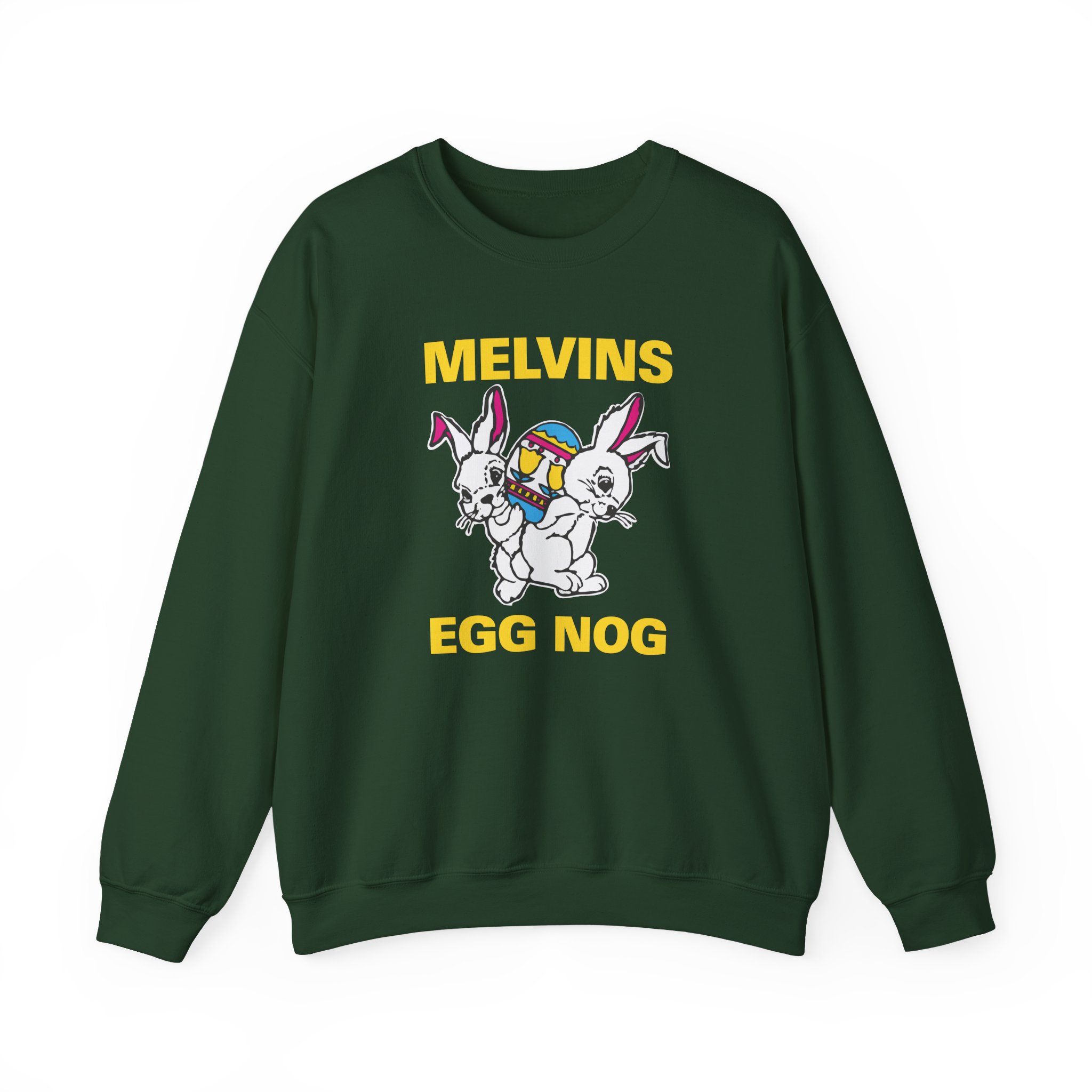 Melvins Egg Nog Unisex Heavy Blendâ„¢ Crewneck Sweatshirt