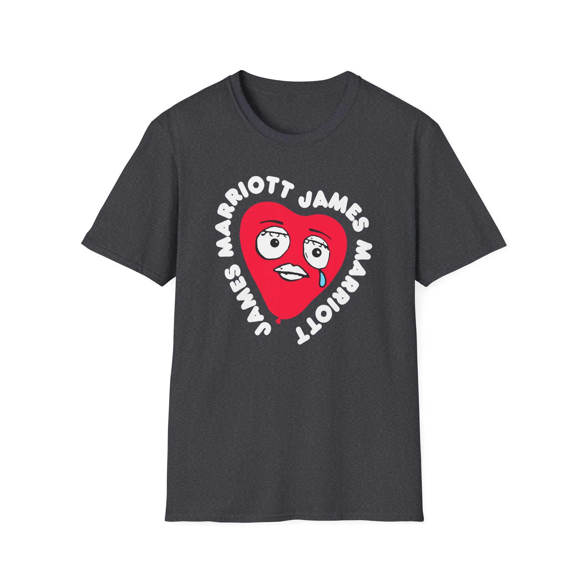 James Marriott Are We There Yet Heart Unisex Softstyle T-Shirt