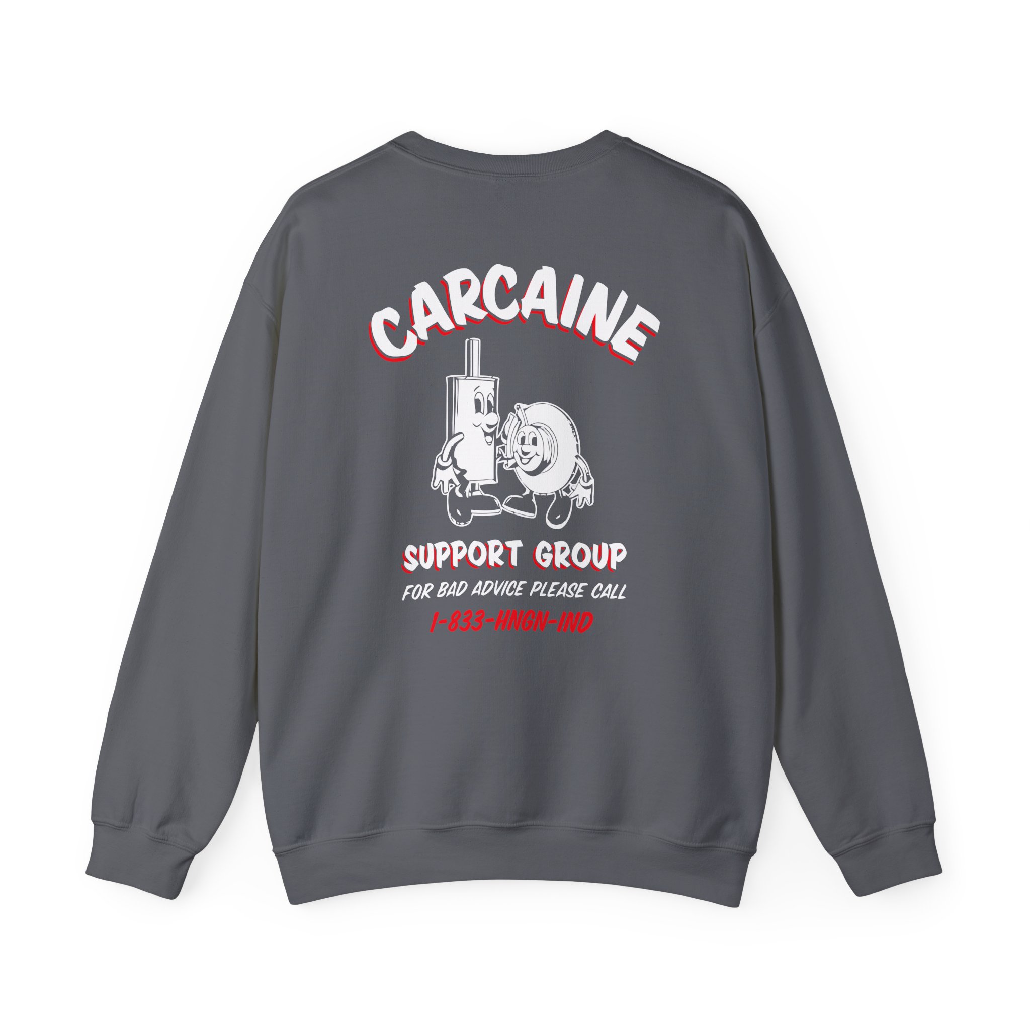 Ken Block Hoonigan Carcaine Support Group Unisex Heavy Blendâ„¢ Crewneck Sweatshirt