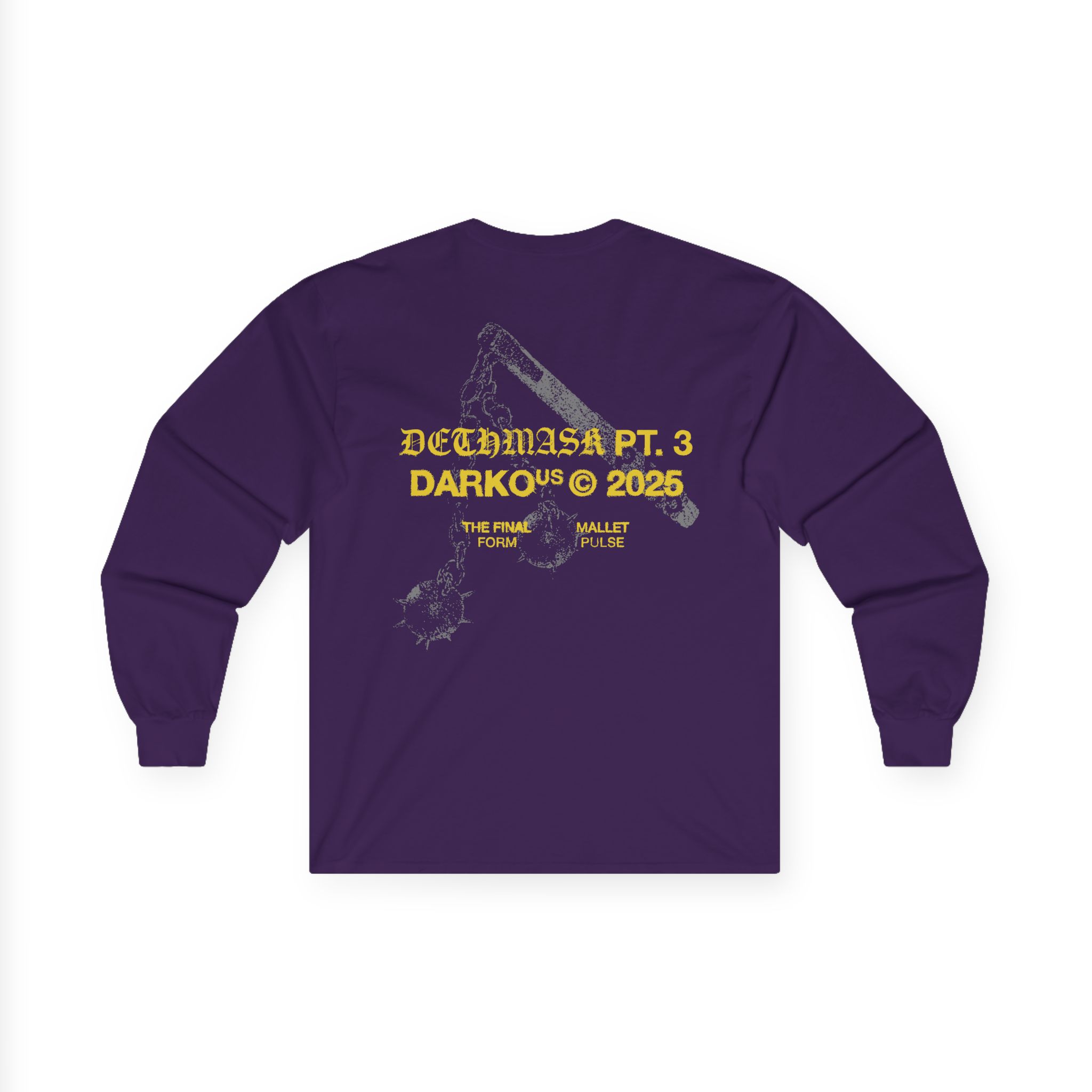 Darko Mallet Hooded Unisex Ultra Cotton Long Sleeve Tee