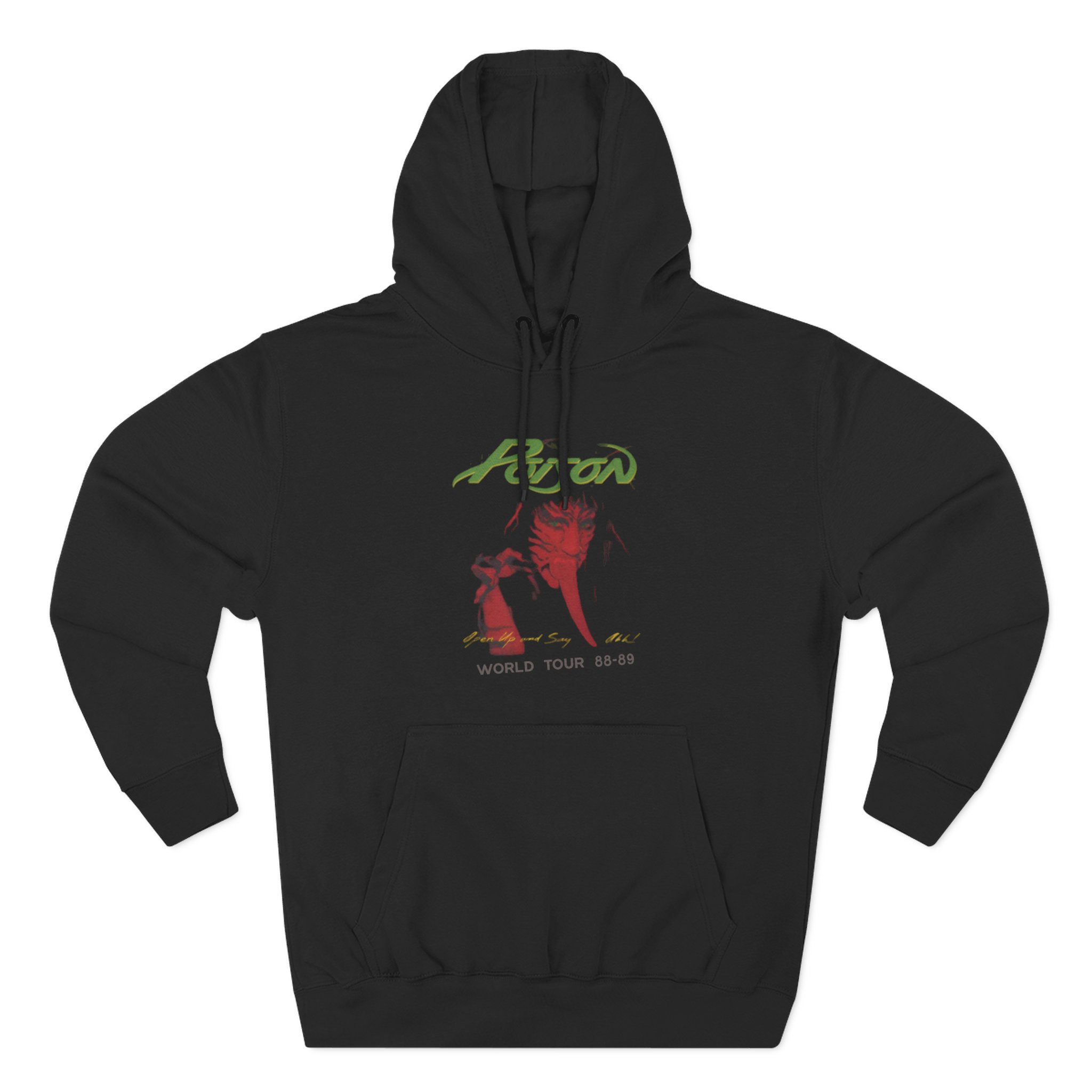 Poison Say...ahh Three-Panel Fleece Hoodie