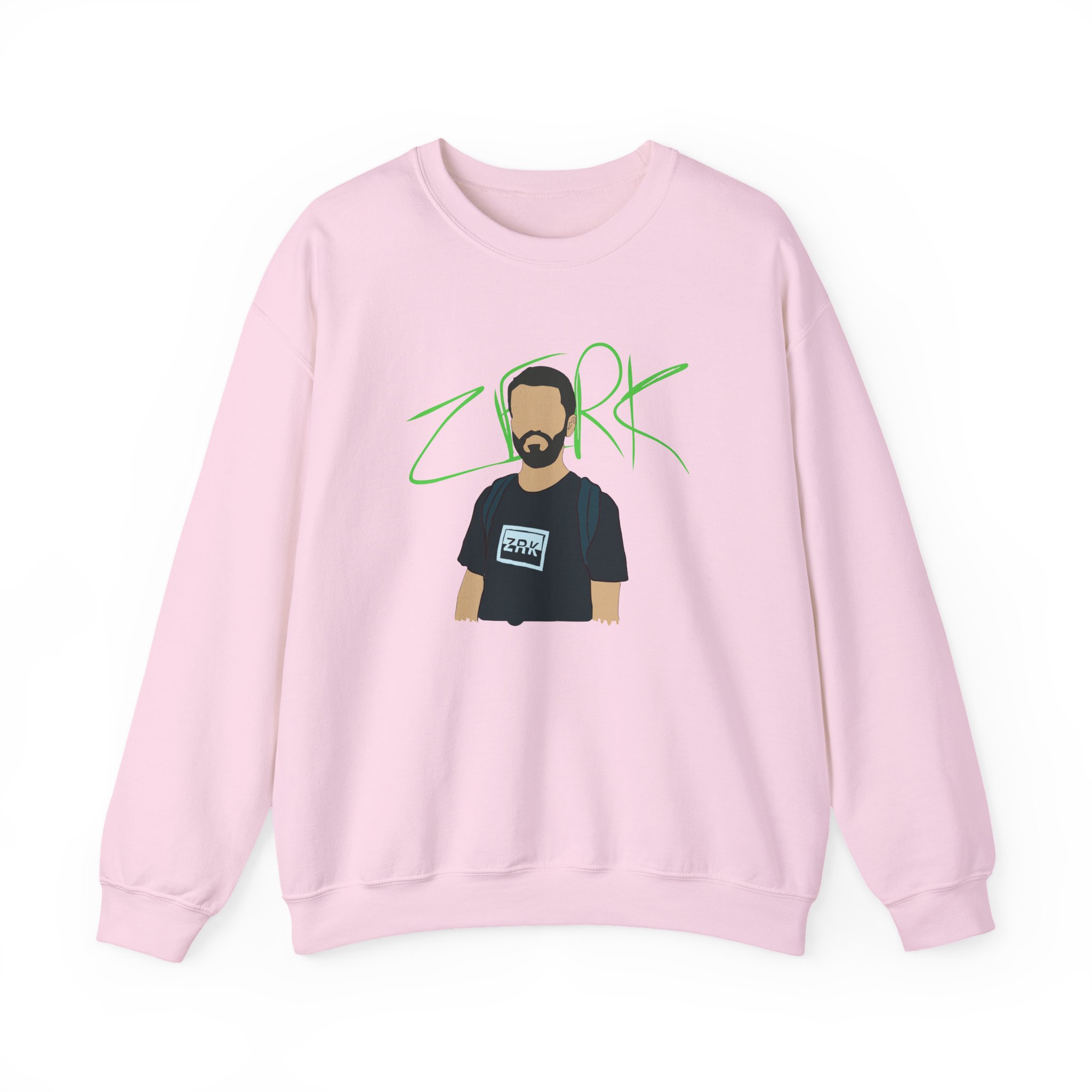 Zerkaa Profile Unisex Heavy Blendâ„¢ Crewneck Sweatshirt