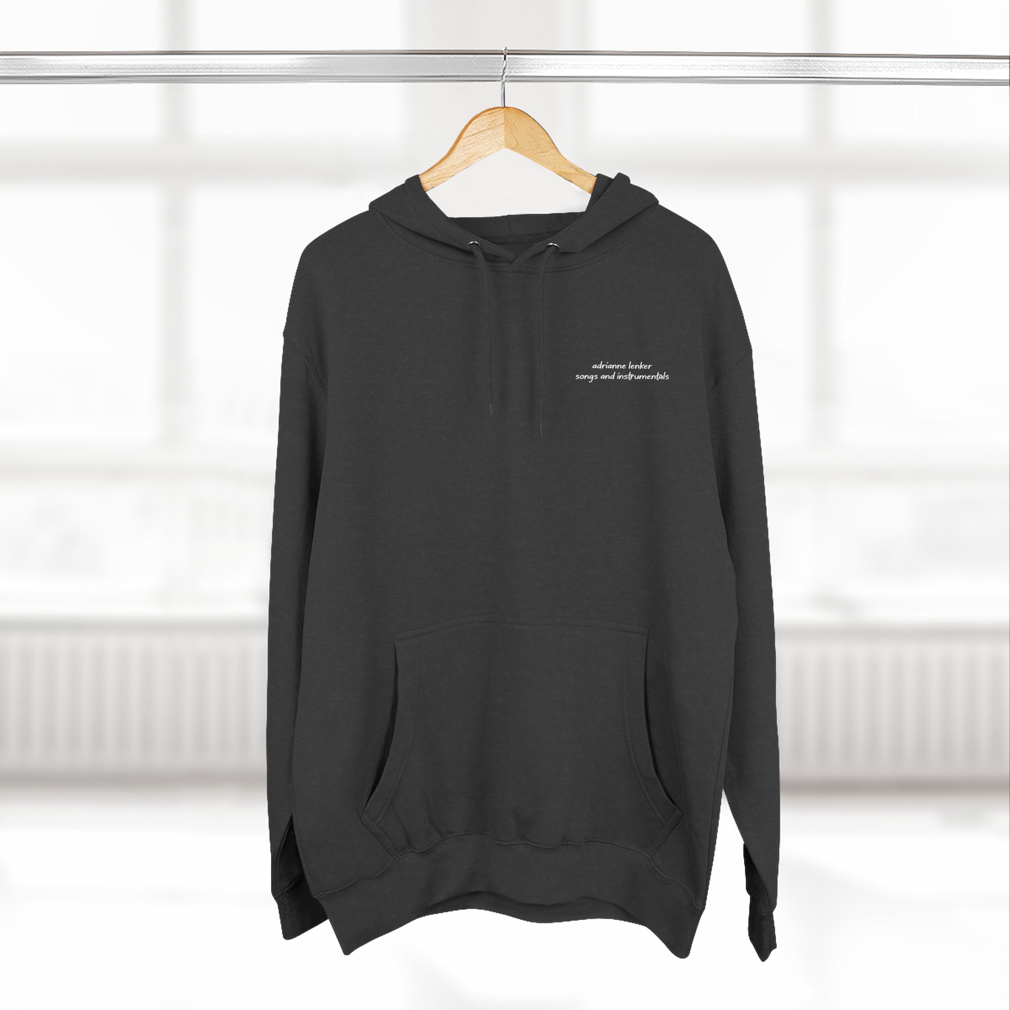 Adrianne Lenker Songs and Instrumentals Three-panel Fleece Hoodie