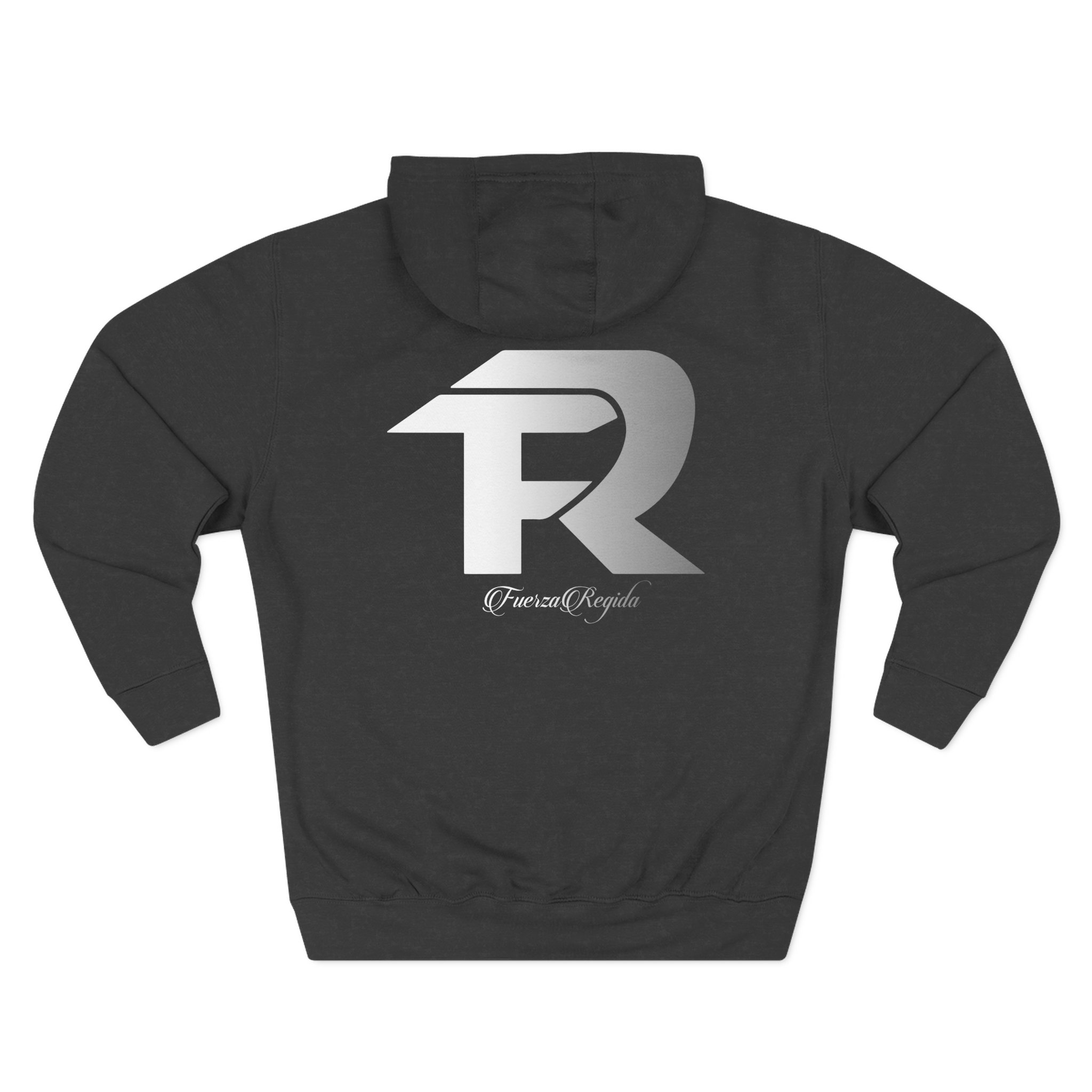 Fuerza Regida Fr Logo Three-Panel Fleece Hoodie