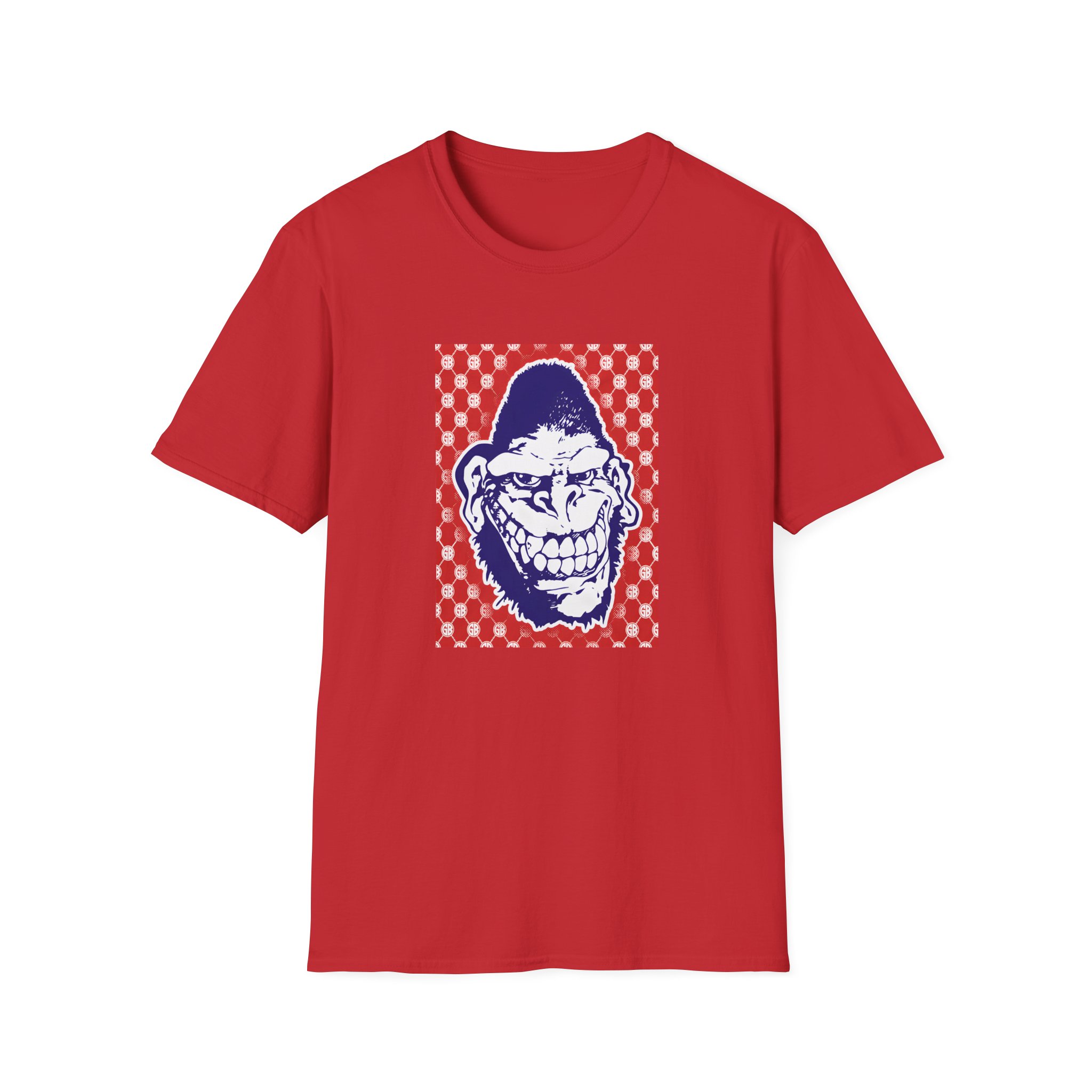 Gorilla Biscuits Gb Pattern Unisex Softstyle T-Shirt