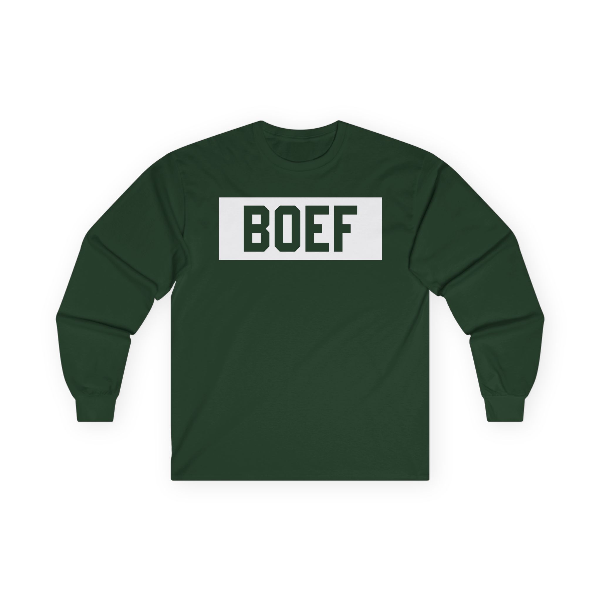 Boef Unisex Ultra Cotton Long Sleeve Tee