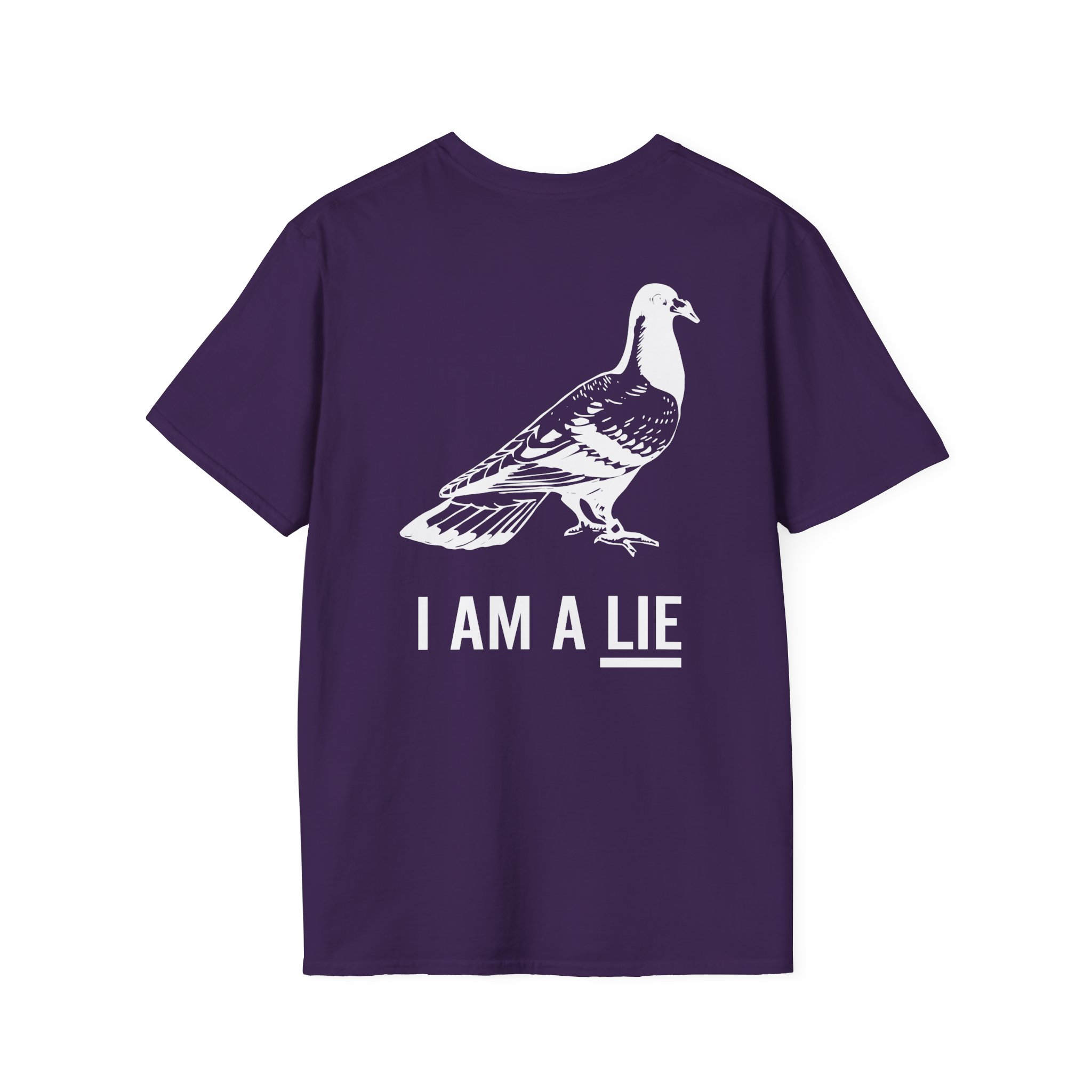 Birds Arent Real I am a Lie Unisex Softstyle T-Shirt