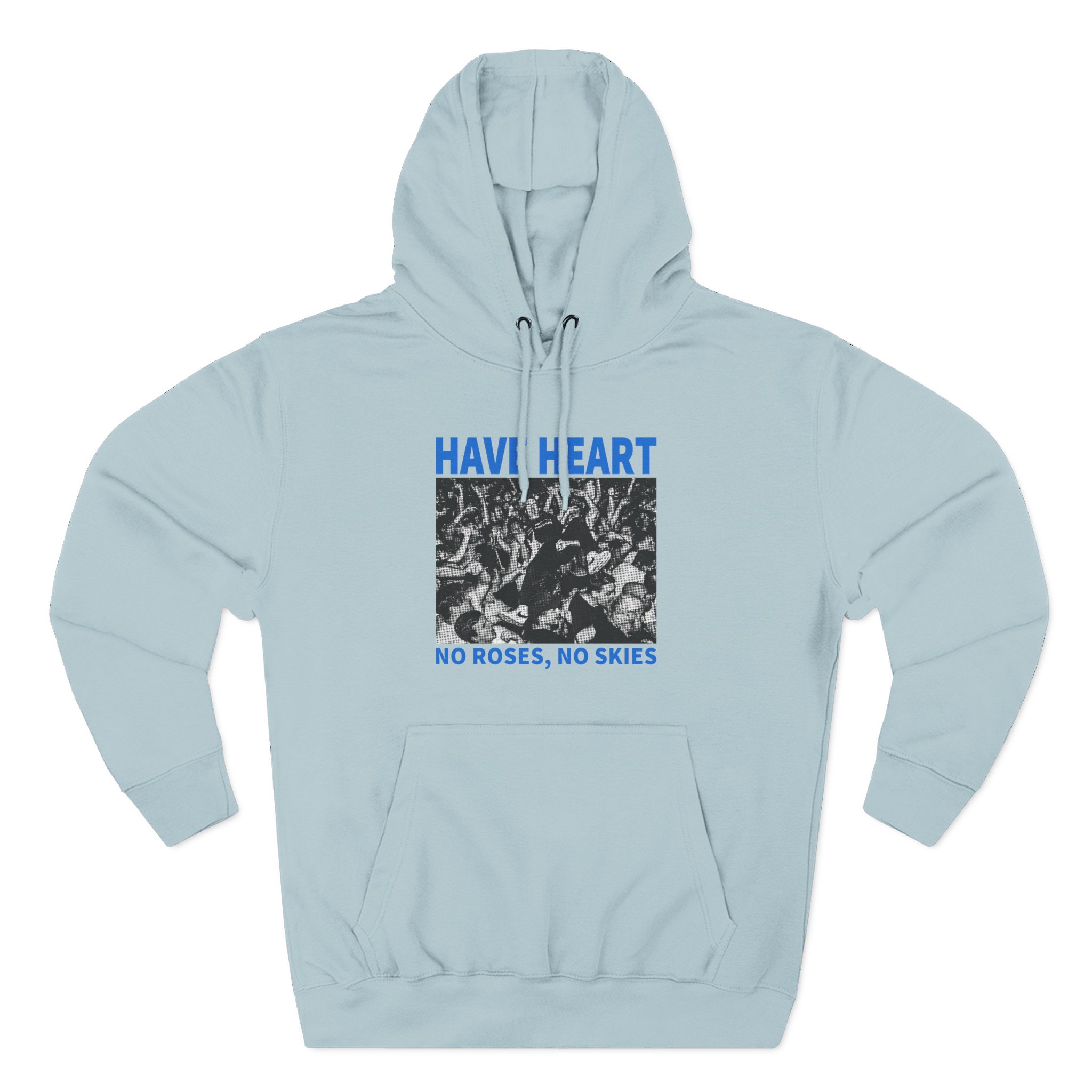 Have Heart No Roses, No Skies Three-Panel Fleece Hoodie