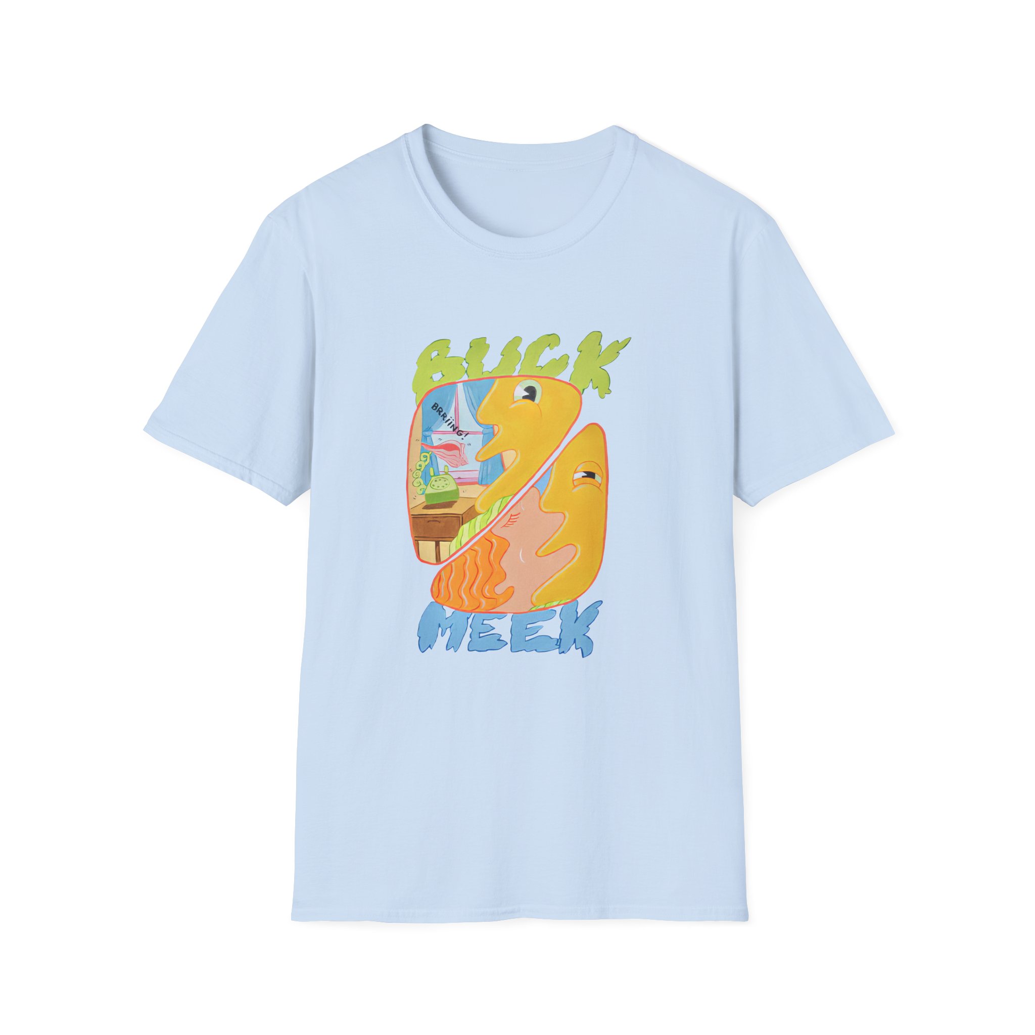 Adrianne Lenker Buck Meek Ringing Shell Unisex Softstyle T-shirt
