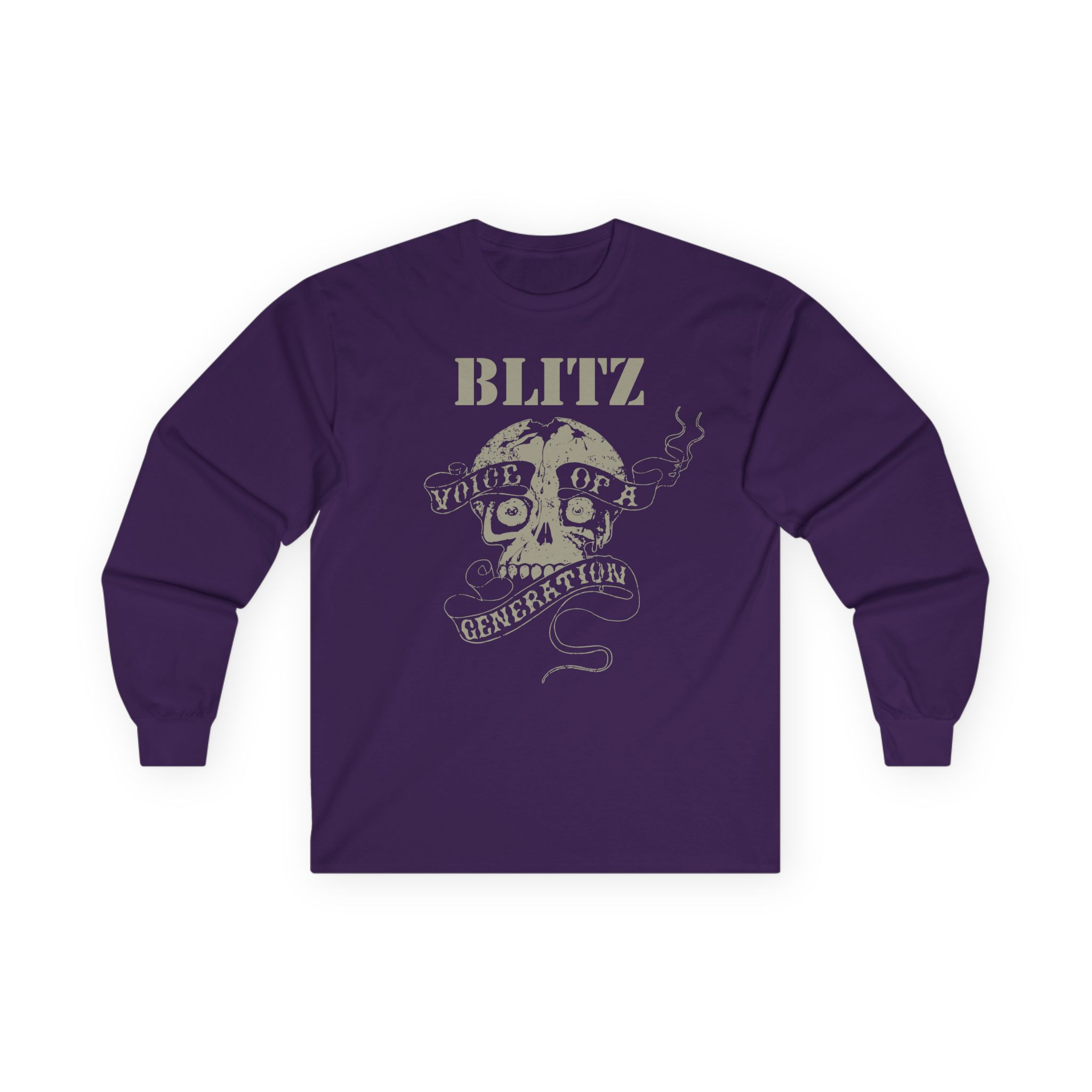 Blitz Voice Of A Generation Unisex Ultra Cotton Long Sleeve Tee