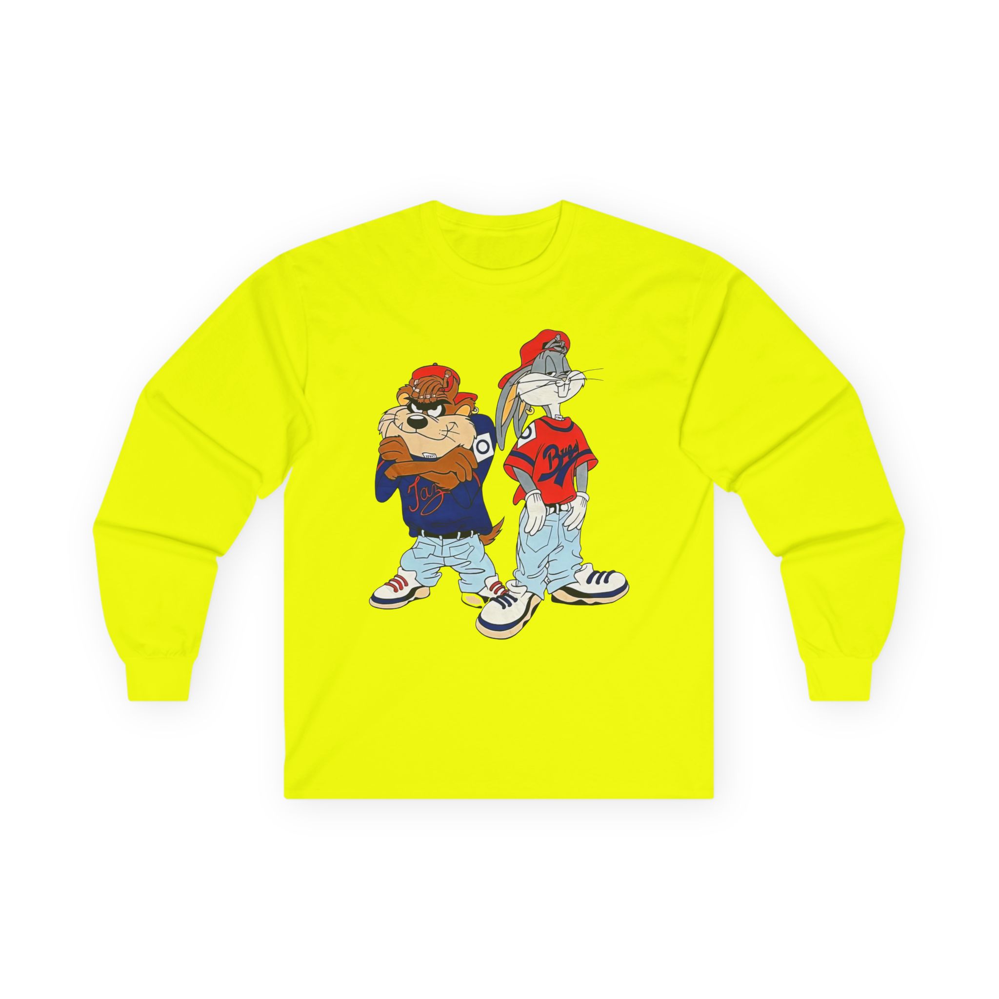 Vintage 90s Looney Tunes Bugs Taz Kris’s Kross Unisex Ultra Cotton Long Sleeve Tee
