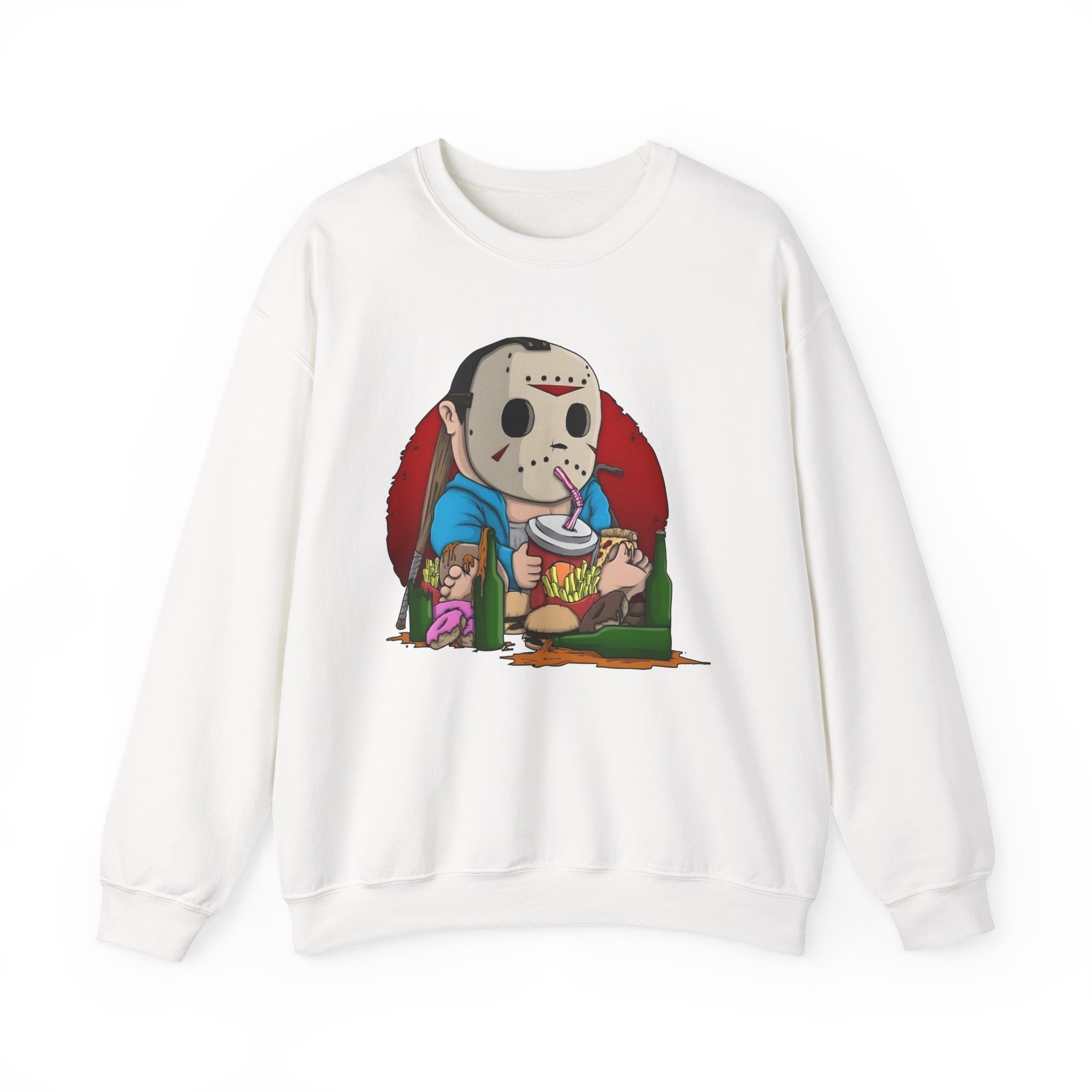 H2odelirious Cute Jason Voorhees Unisex Heavy Blendâ„¢ Crewneck Sweatshirt