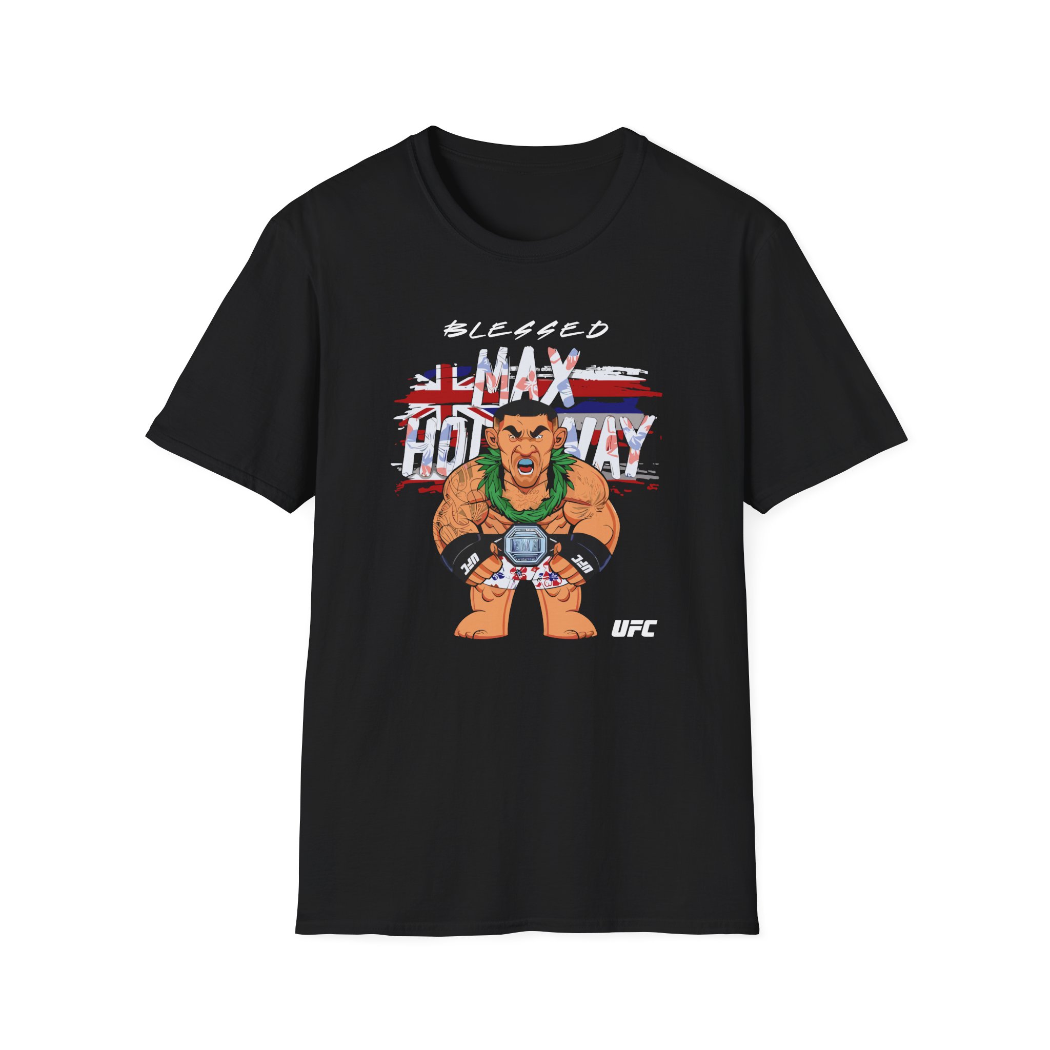 Max Holloway Big Shots Hawaii Unisex Softstyle T-Shirt