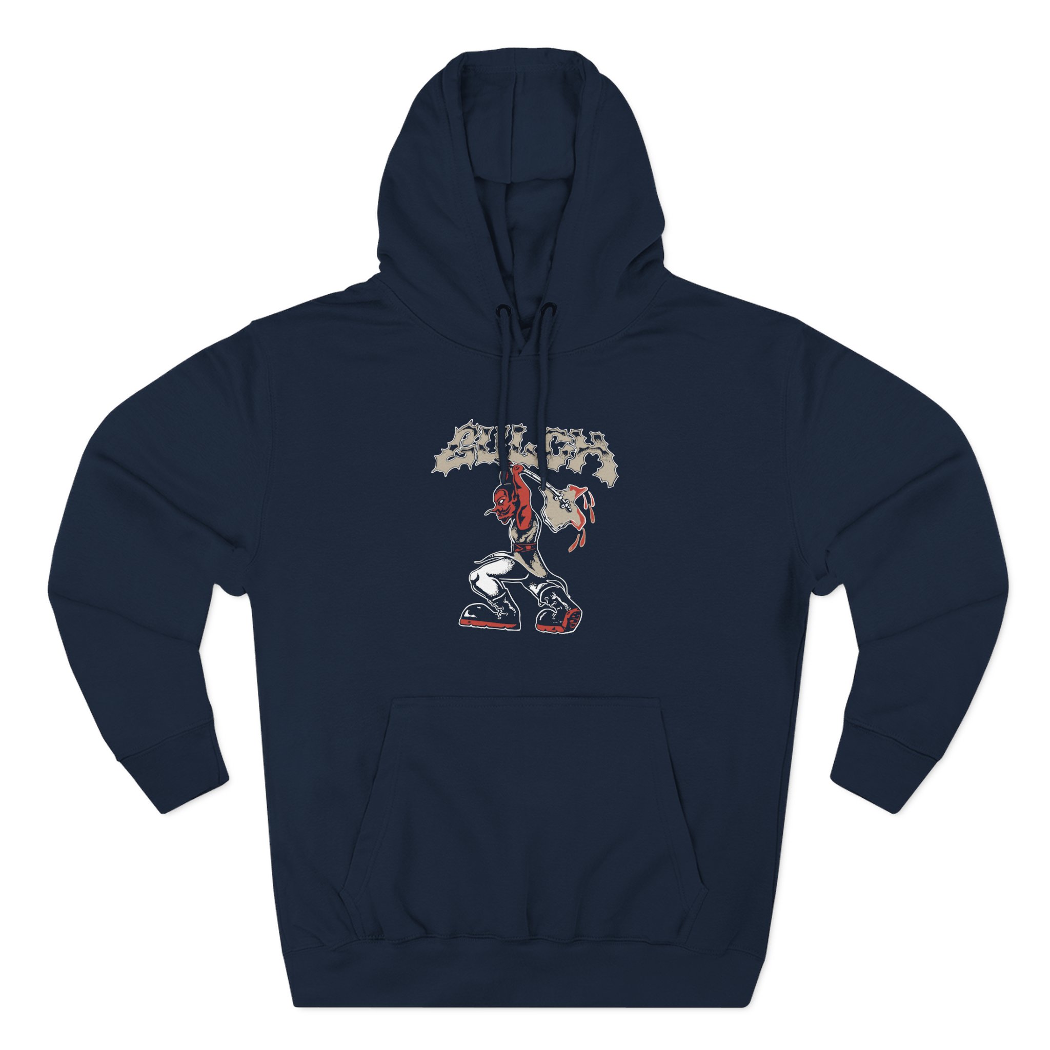 Gulch Band Three-Panel Fleece Hoodie