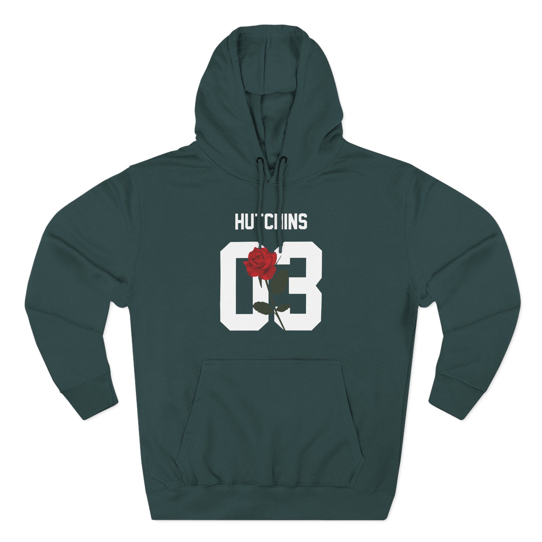 Jeremy Hutchins Three-Panel Fleece Hoodie