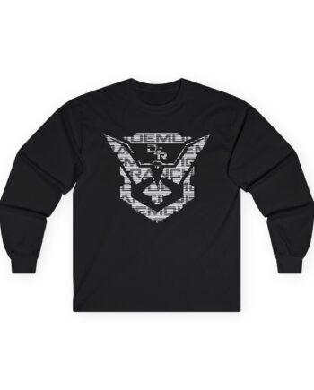 Demolition Ranch Demo Glitch Shield Unisex Ultra Cotton Long Sleeve Tee