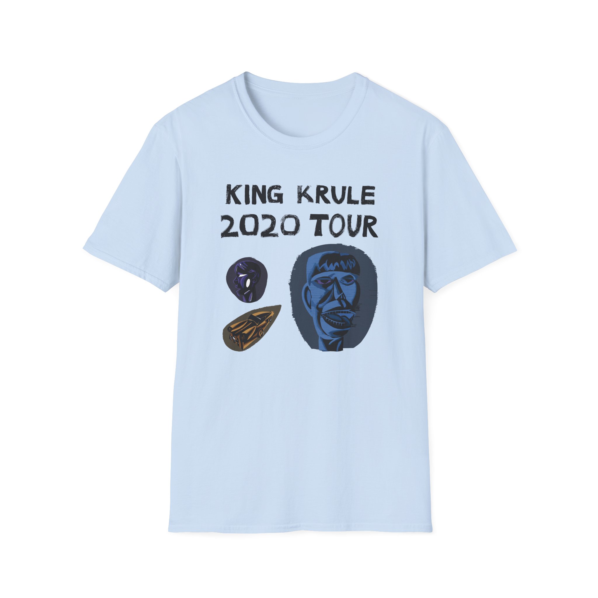 King Krule King Krule Tour Uk Europe Unisex Softstyle T-Shirt