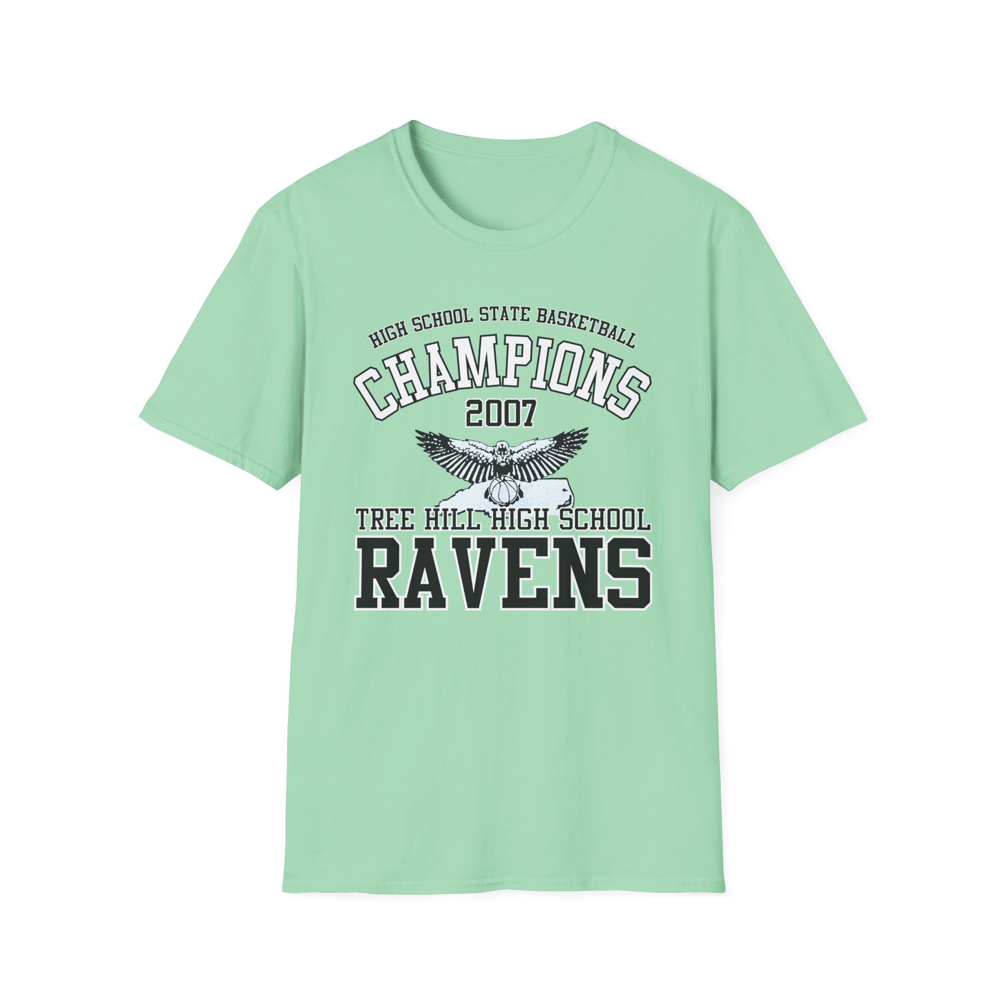 Tree Hill Ravens High School Champions One Tree Hill Unisex Softstyle T-Shirt