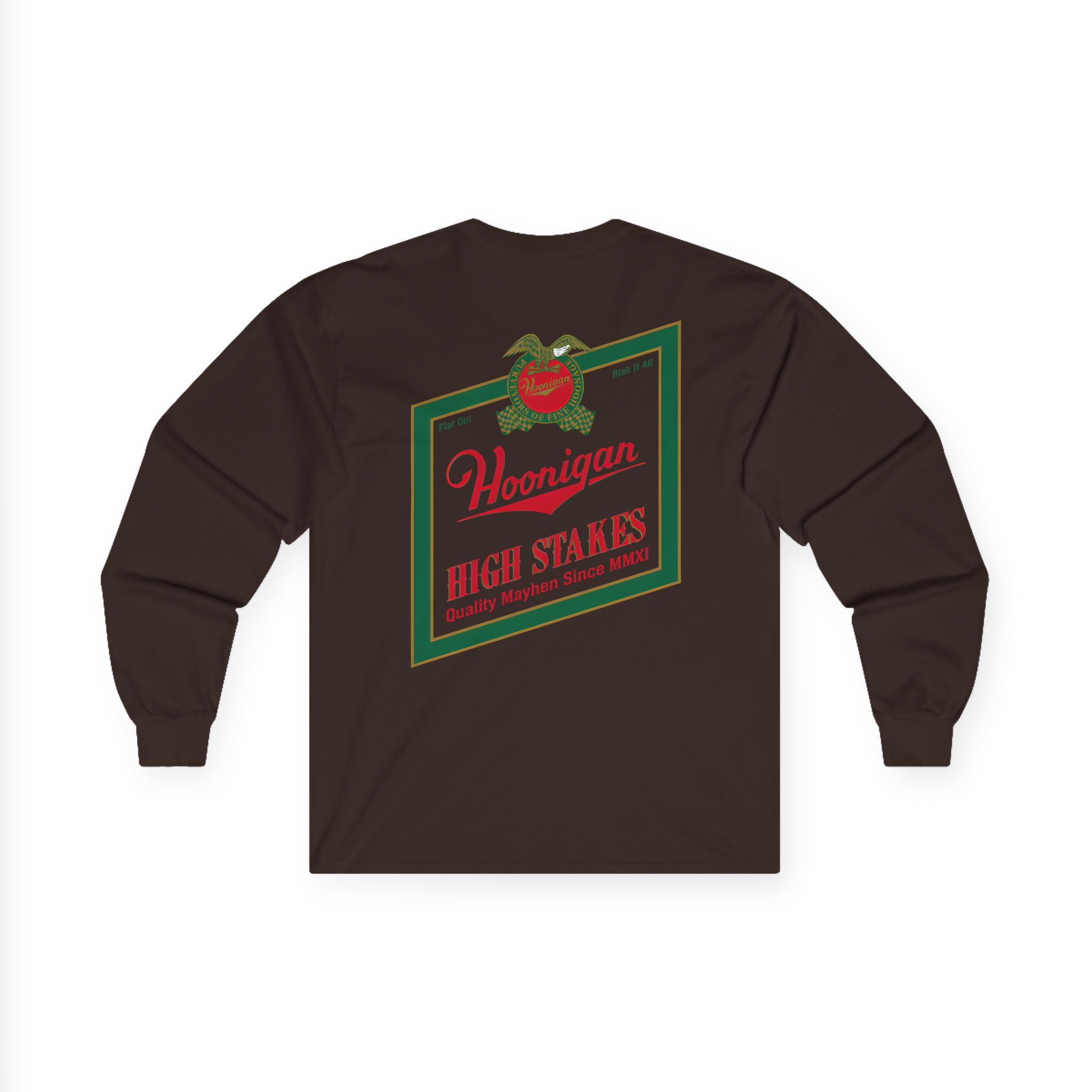 Ken Block Hoonigan High Stakes Unisex Ultra Cotton Long Sleeve Tee