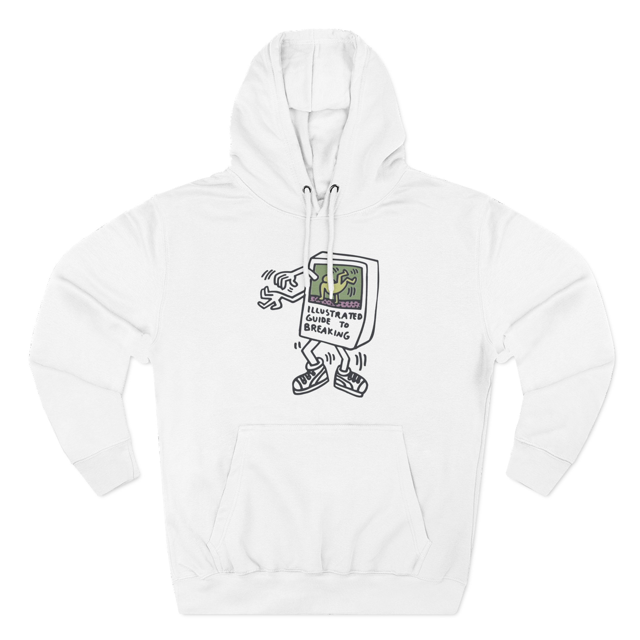 Slogoman Three-Panel Fleece Hoodie
